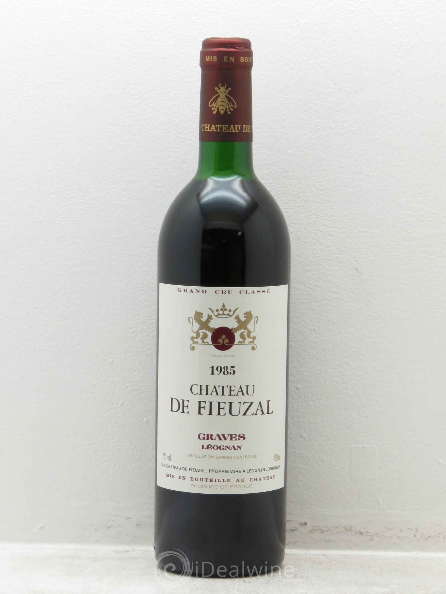 Château de Fieuzal Cru Classé de Graves 1985 - Lot de 1 bouteille - 0