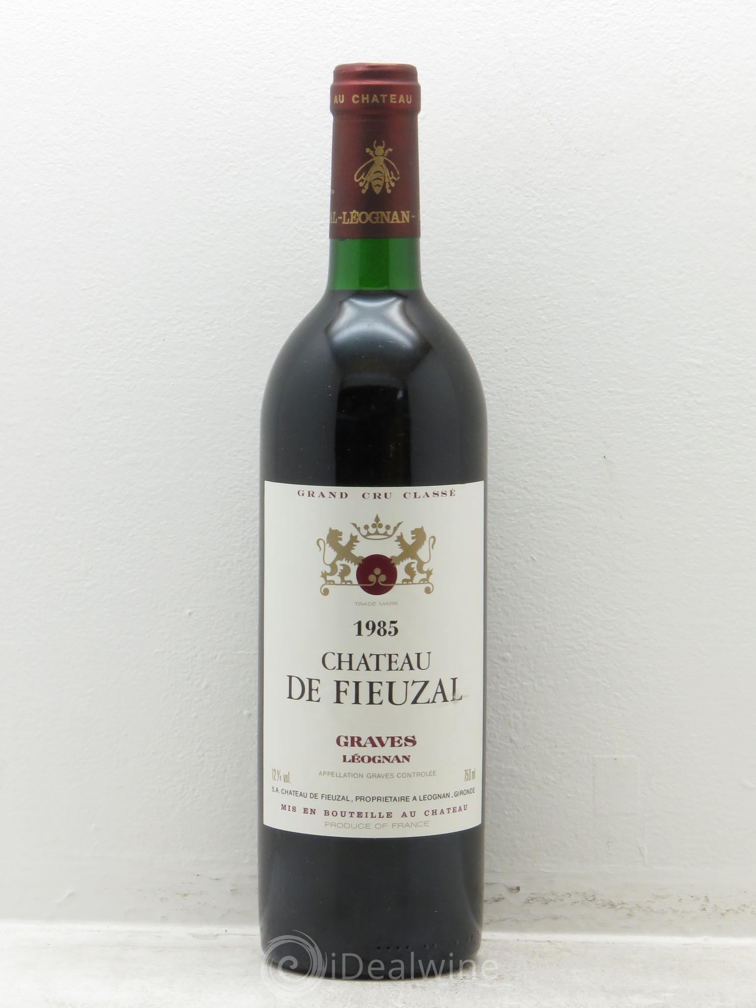 Château de Fieuzal Cru Classé de Graves 1985 - Lot de 1 bouteille - 0