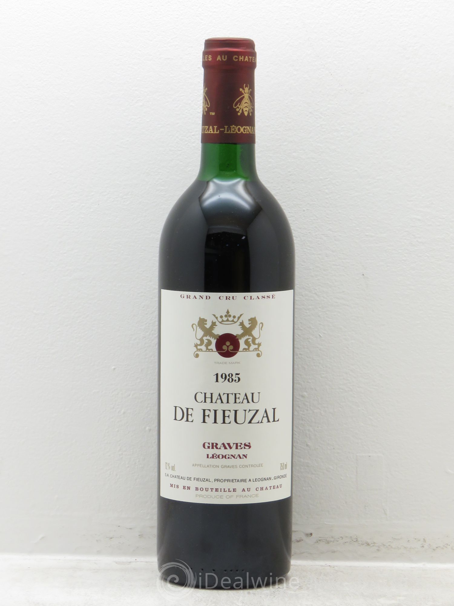 Château de Fieuzal Cru Classé de Graves 1985 - Lot de 1 bouteille - 0