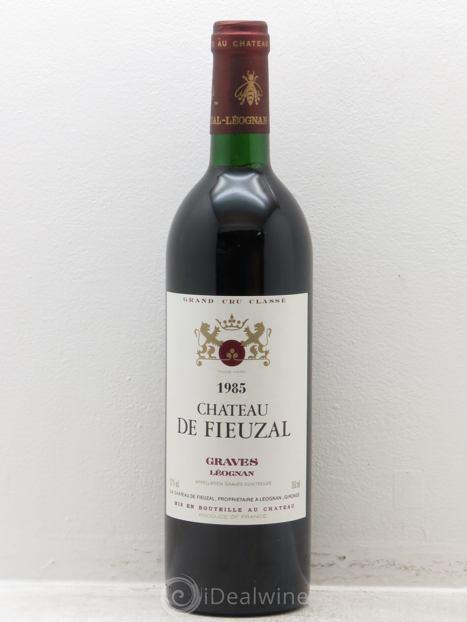 Château de Fieuzal Cru Classé de Graves 1985 - Lot de 1 bouteille - 0