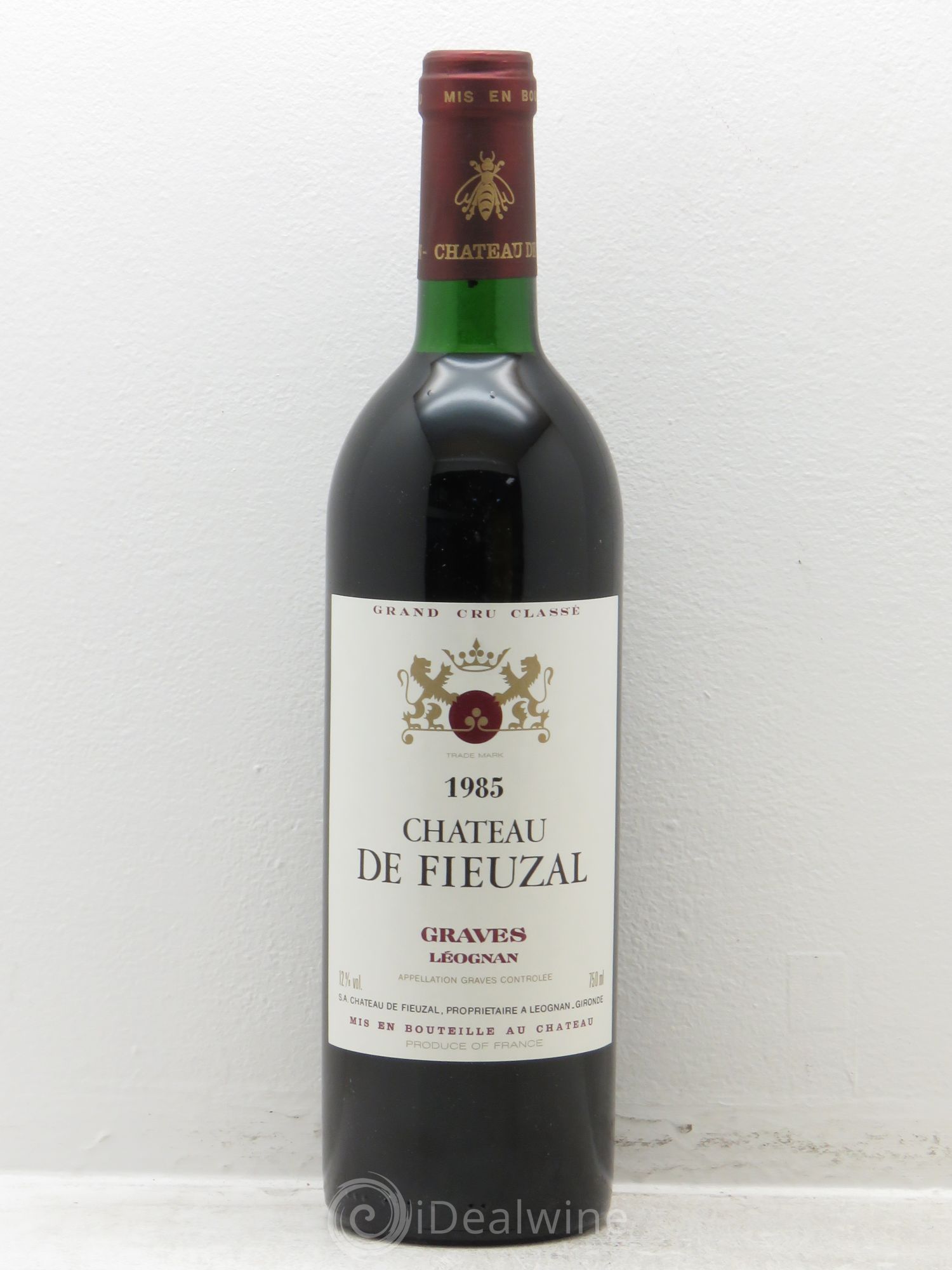Château de Fieuzal Cru Classé de Graves 1985 - Lot de 1 bouteille - 0