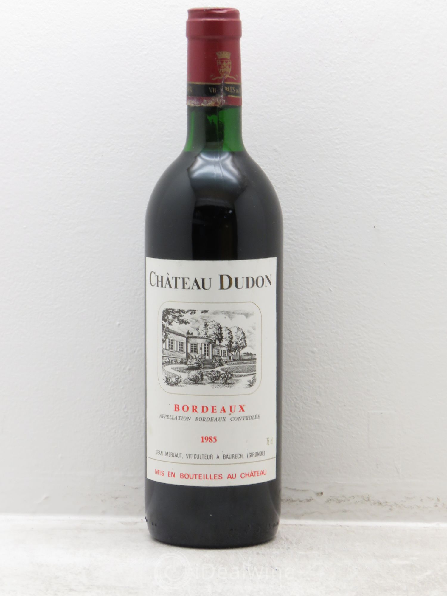 Bordeaux Château Dudon (sans prix de réserve) 1985 - Posten von 1 Flasche - 0