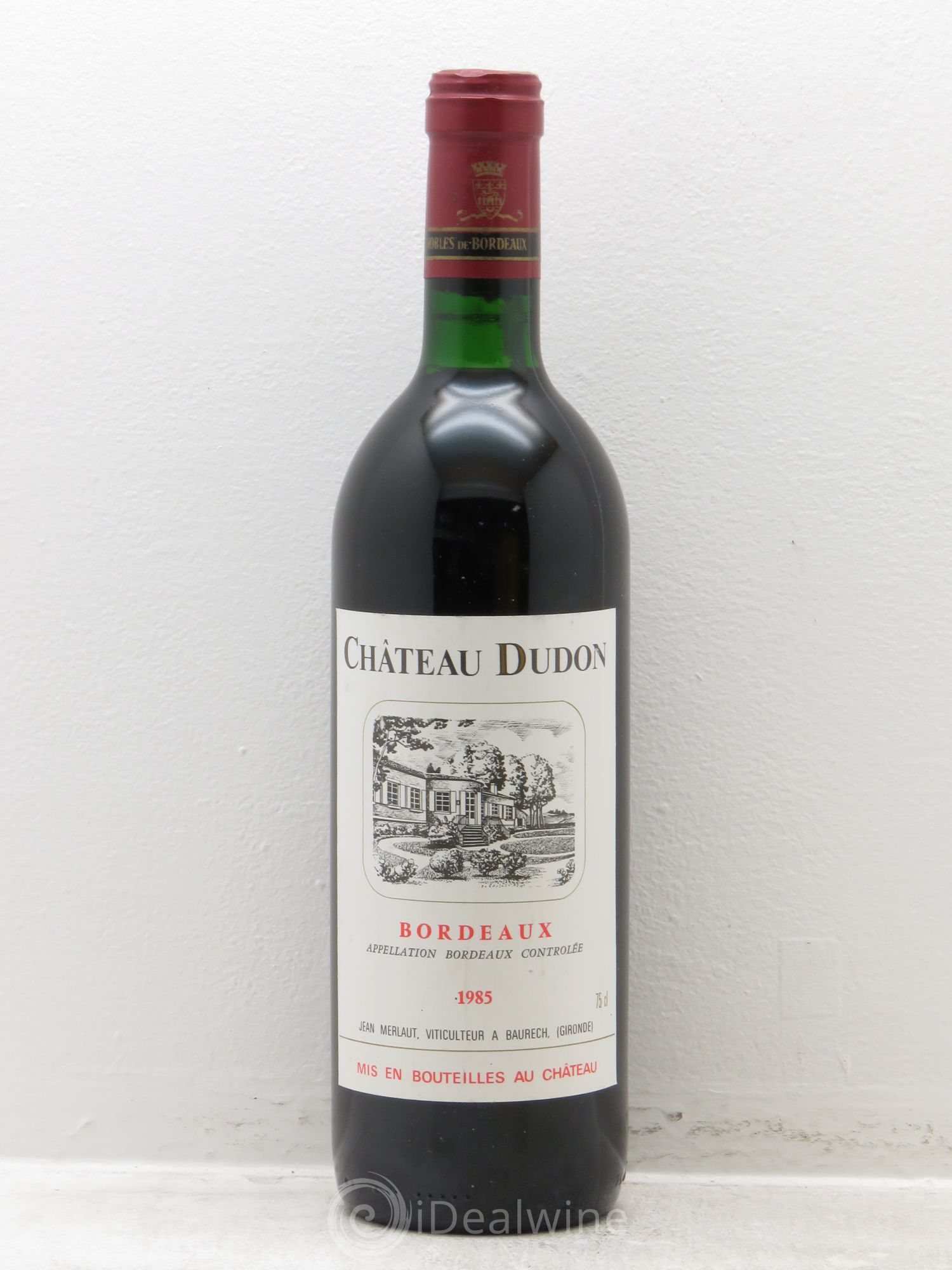Bordeaux Château Dudon 1985 - Posten von 1 Flasche - 0