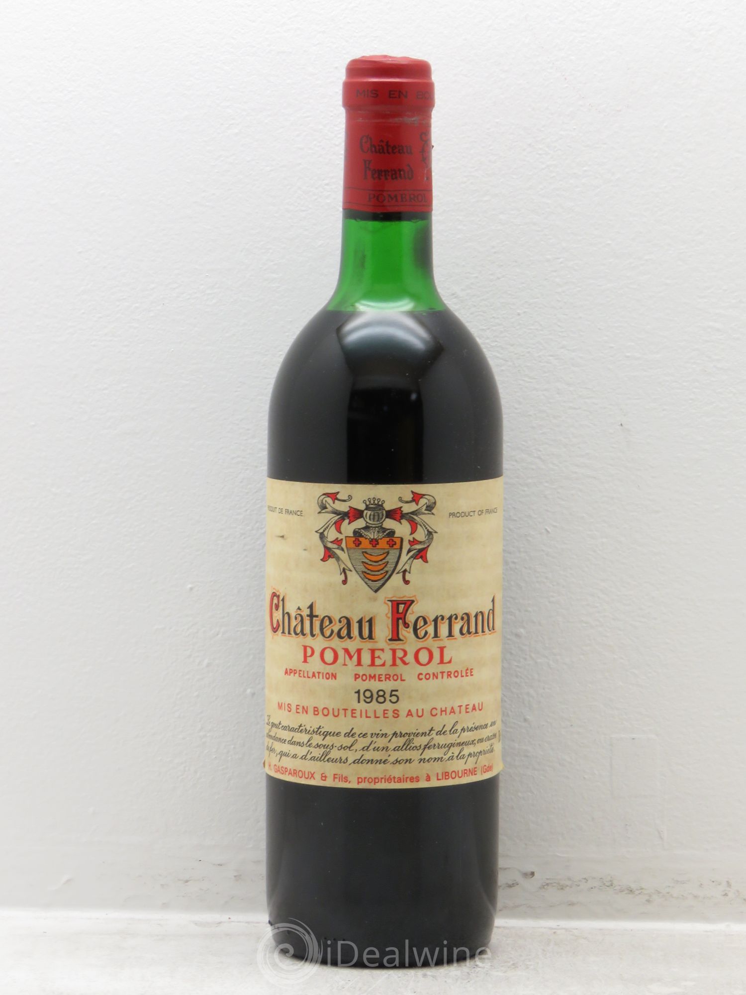 Château Ferrand 1985 - Lot de 1 bouteille - 0