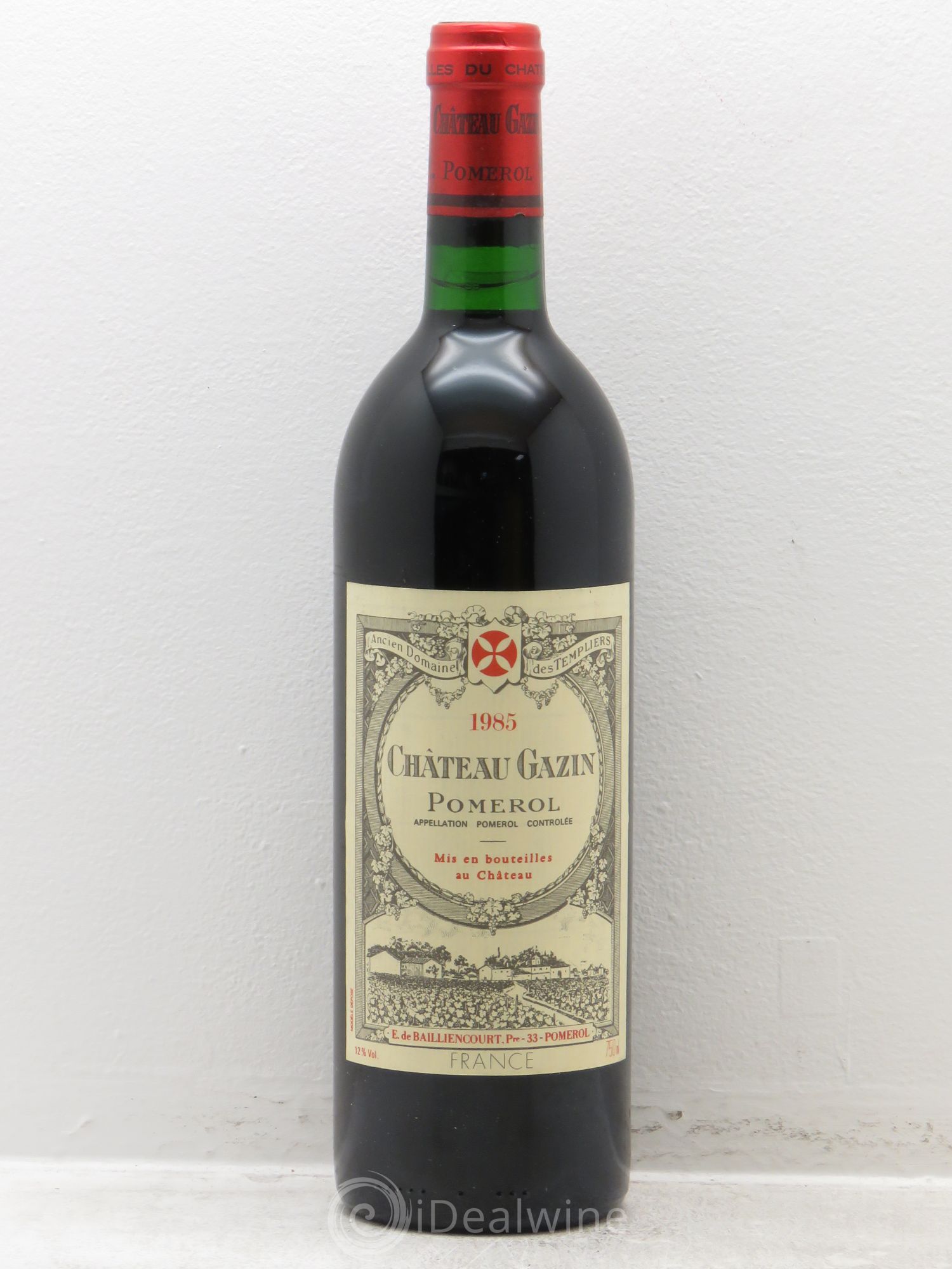 Château Gazin 1985 - Lot de 1 bouteille - 0