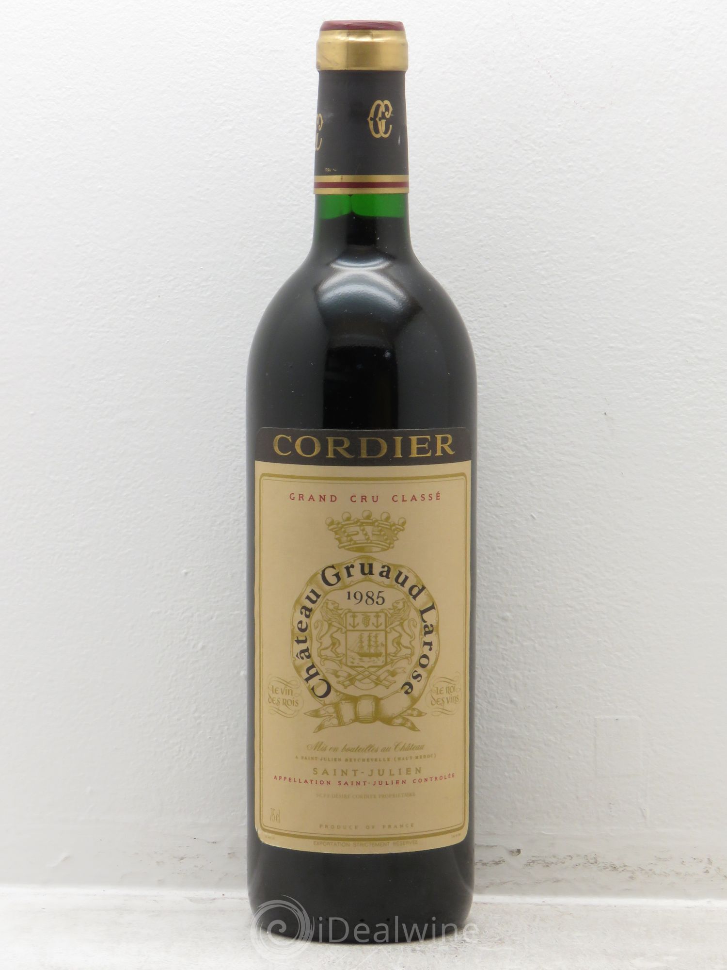 Château Gruaud Larose 2ème Grand Cru Classé 1985 - Lot de 1 bouteille - 0