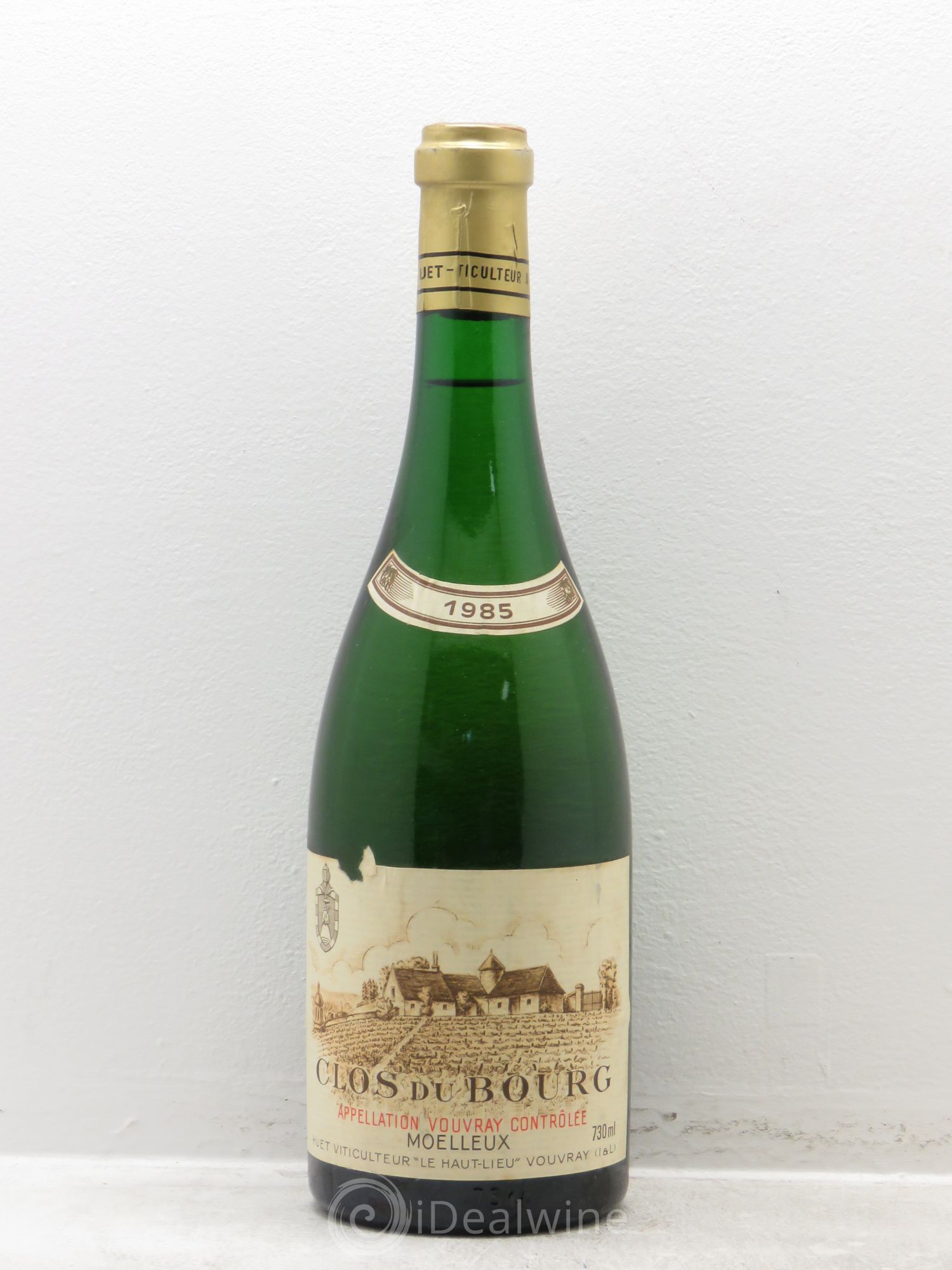 Vouvray Clos du Bourg Moelleux Domaine Huet 1985 - Lotto di 1 bottiglia - 0
