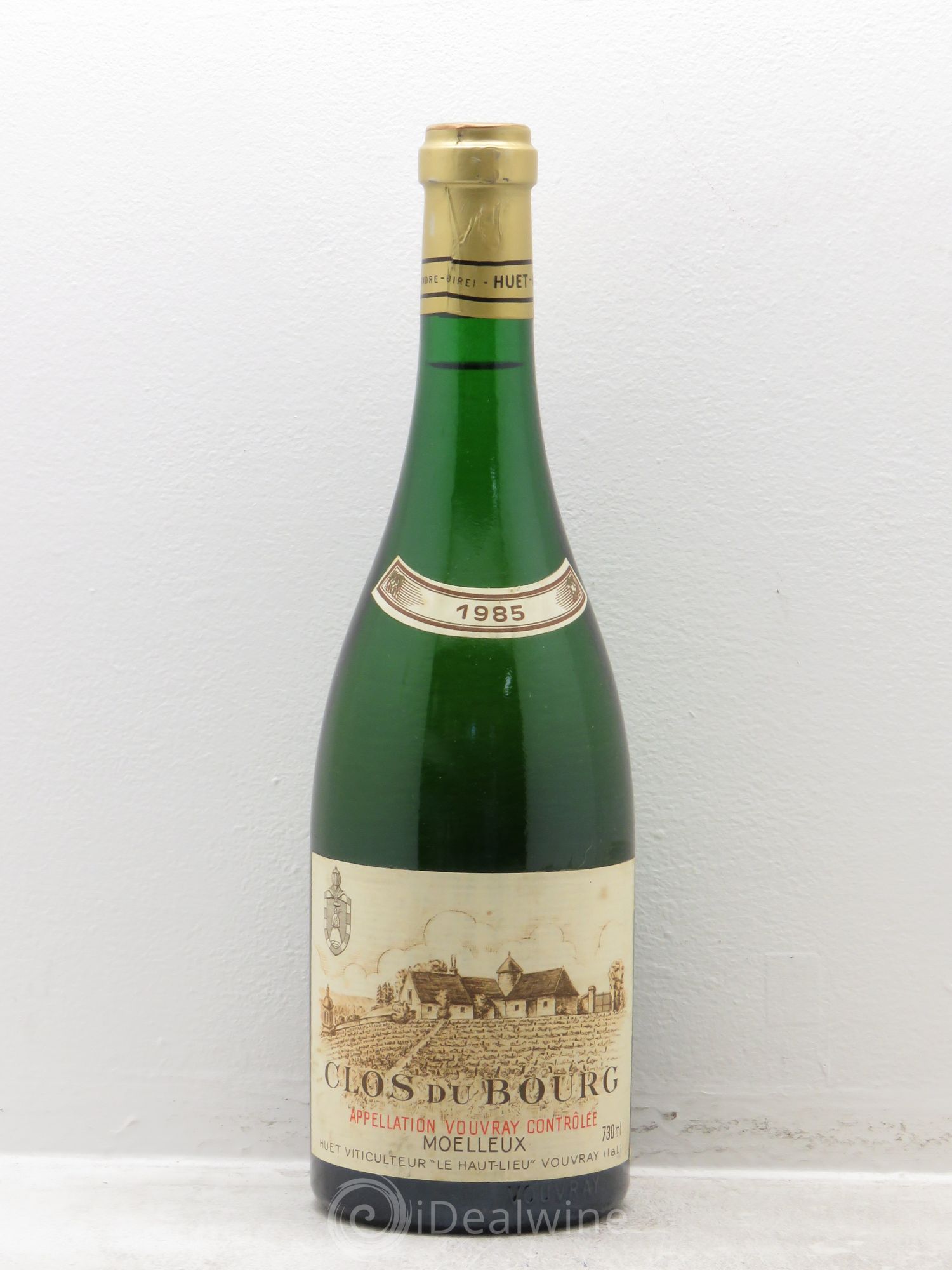 Vouvray Clos du Bourg Moelleux Domaine Huet 1985 - Lotto di 1 bottiglia - 0