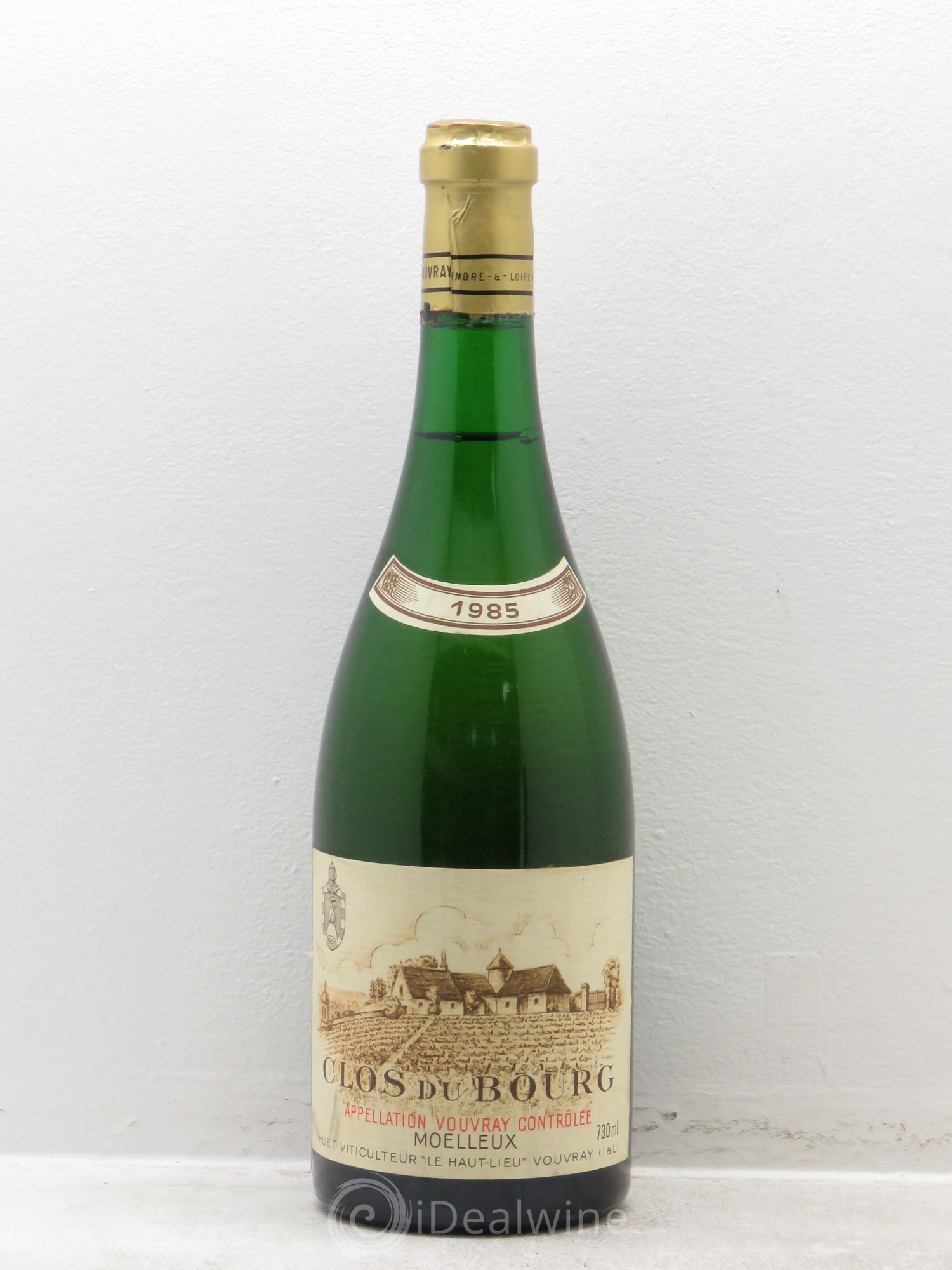 Vouvray Clos du Bourg Moelleux Domaine Huet 1985 - Lotto di 1 bottiglia - 0