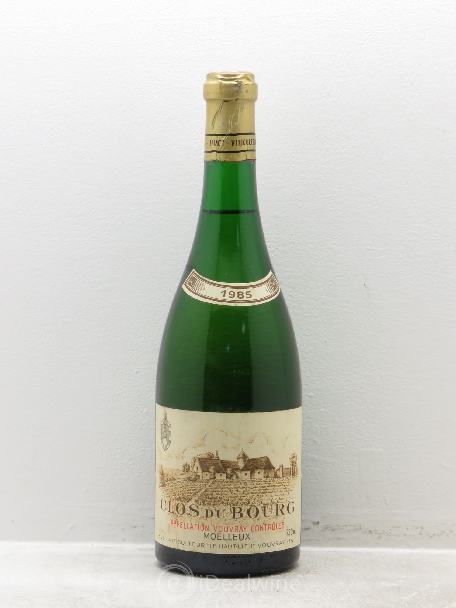 Vouvray Clos du Bourg Moelleux Domaine Huet 1985 - Lotto di 1 bottiglia - 0