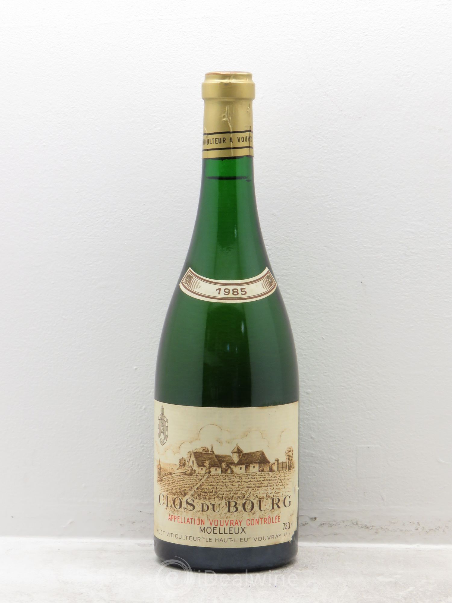 Vouvray Clos du Bourg Moelleux Domaine Huet 1985 - Lotto di 1 bottiglia - 0