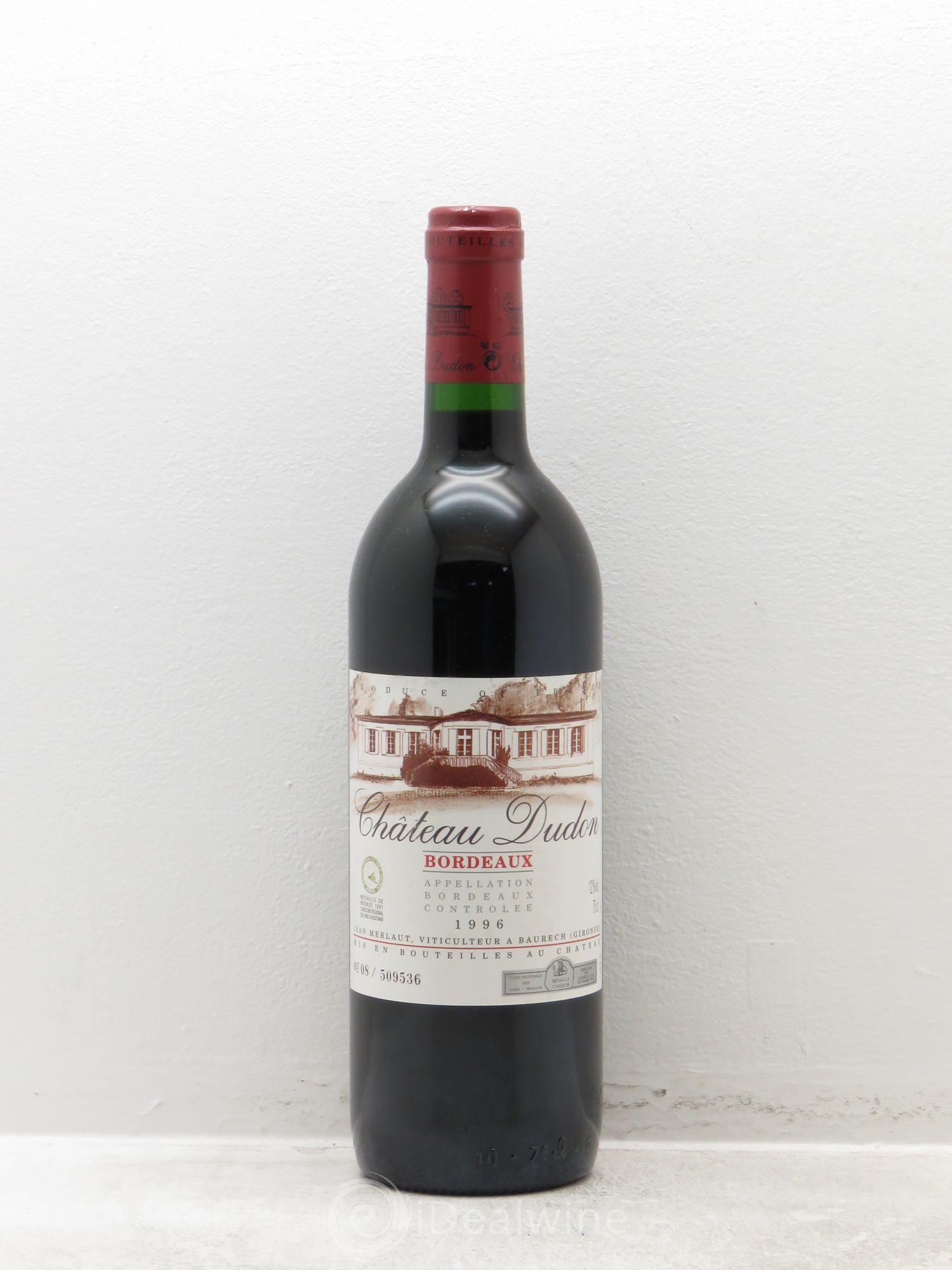 Sauternes Château Dudon (sans prix de réserve) 1996 - Posten von 1 Flasche - 0