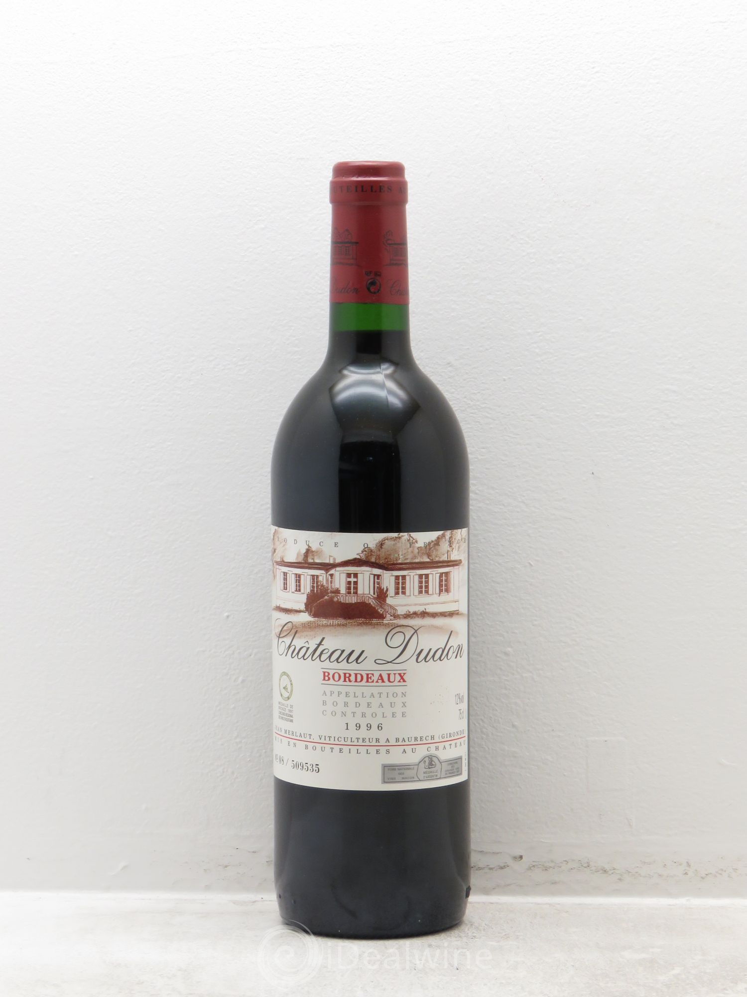 Sauternes Château Dudon (sans prix de réserve) 1996 - Posten von 1 Flasche - 0