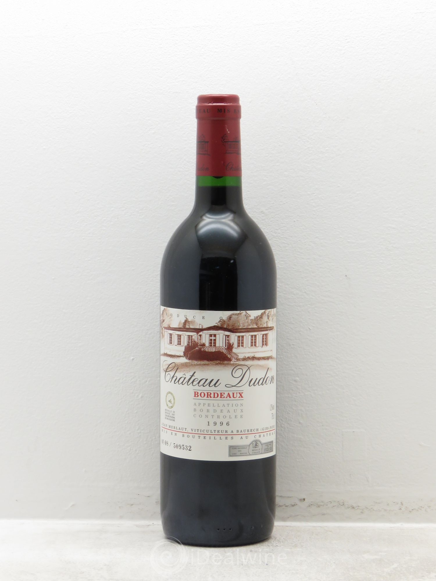 Sauternes Château Dudon (sans prix de réserve) 1996 - Lotto di 1 bottiglia - 0