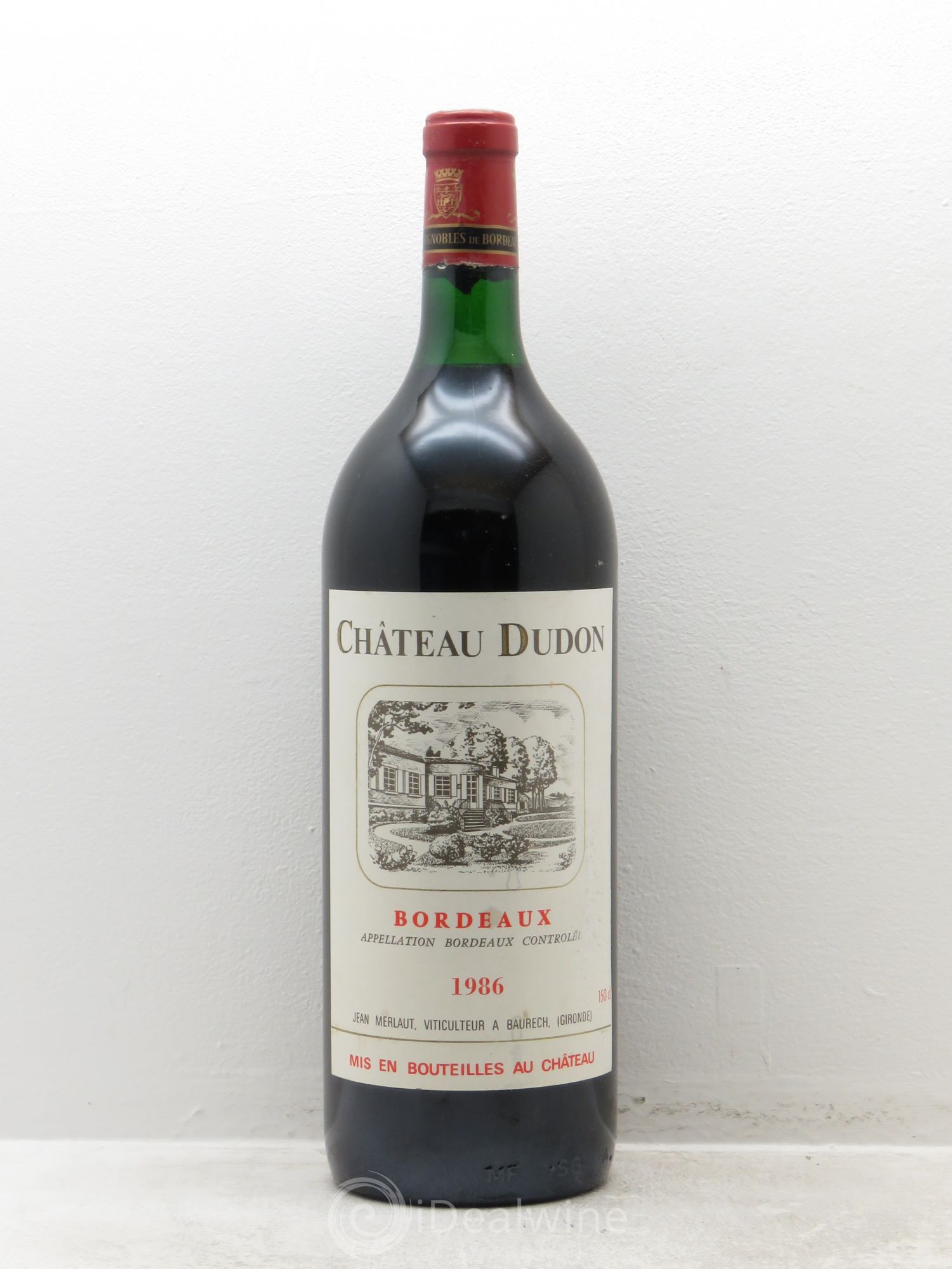 Bordeaux Château Dudon 1986 - Posten von 1 Magnum - 0