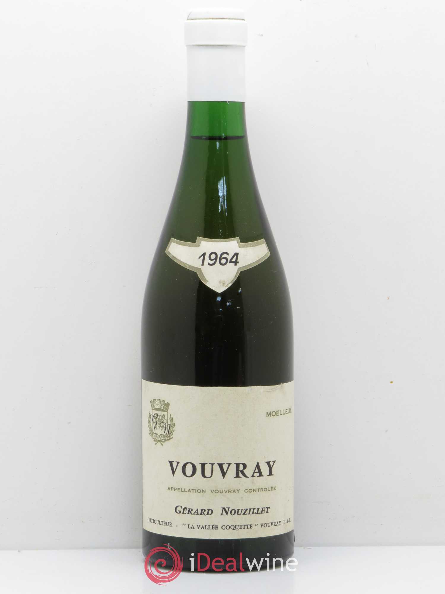 Vouvray Moelleux Gerard Nouzillet La Vallee Coquette 1964 - Lotto di 1 bottiglia - 0