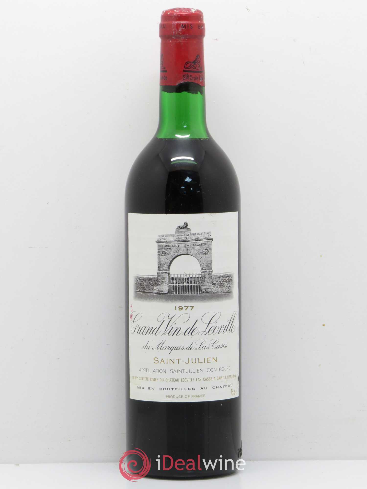 Château Léoville Las Cases 2ème Grand Cru Classé 1977 - Lot de 1 bouteille - 0