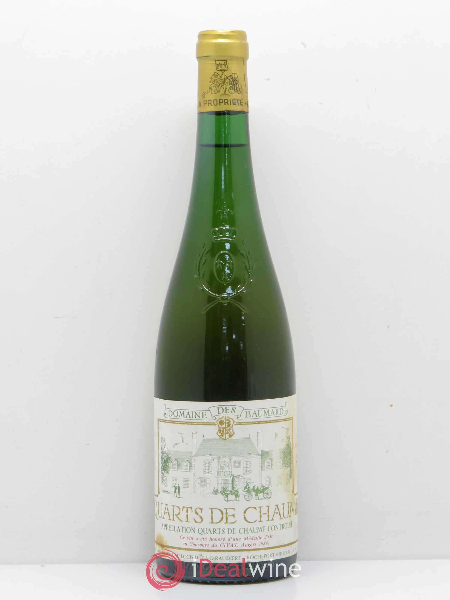 Quarts de Chaume Baumard (Domaine des) 1983 - Lotto di 1 bottiglia - 0