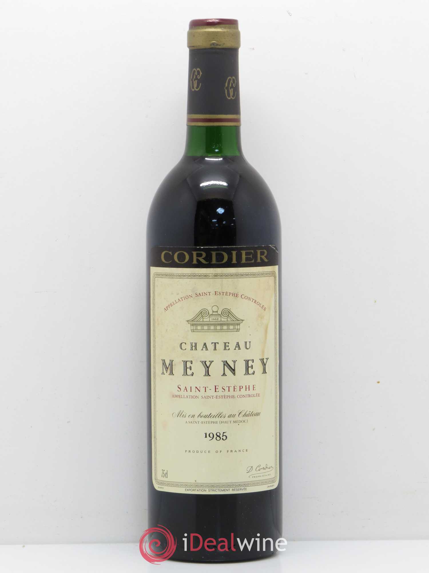 Château Meyney 1985 - Lot de 1 bouteille - 0