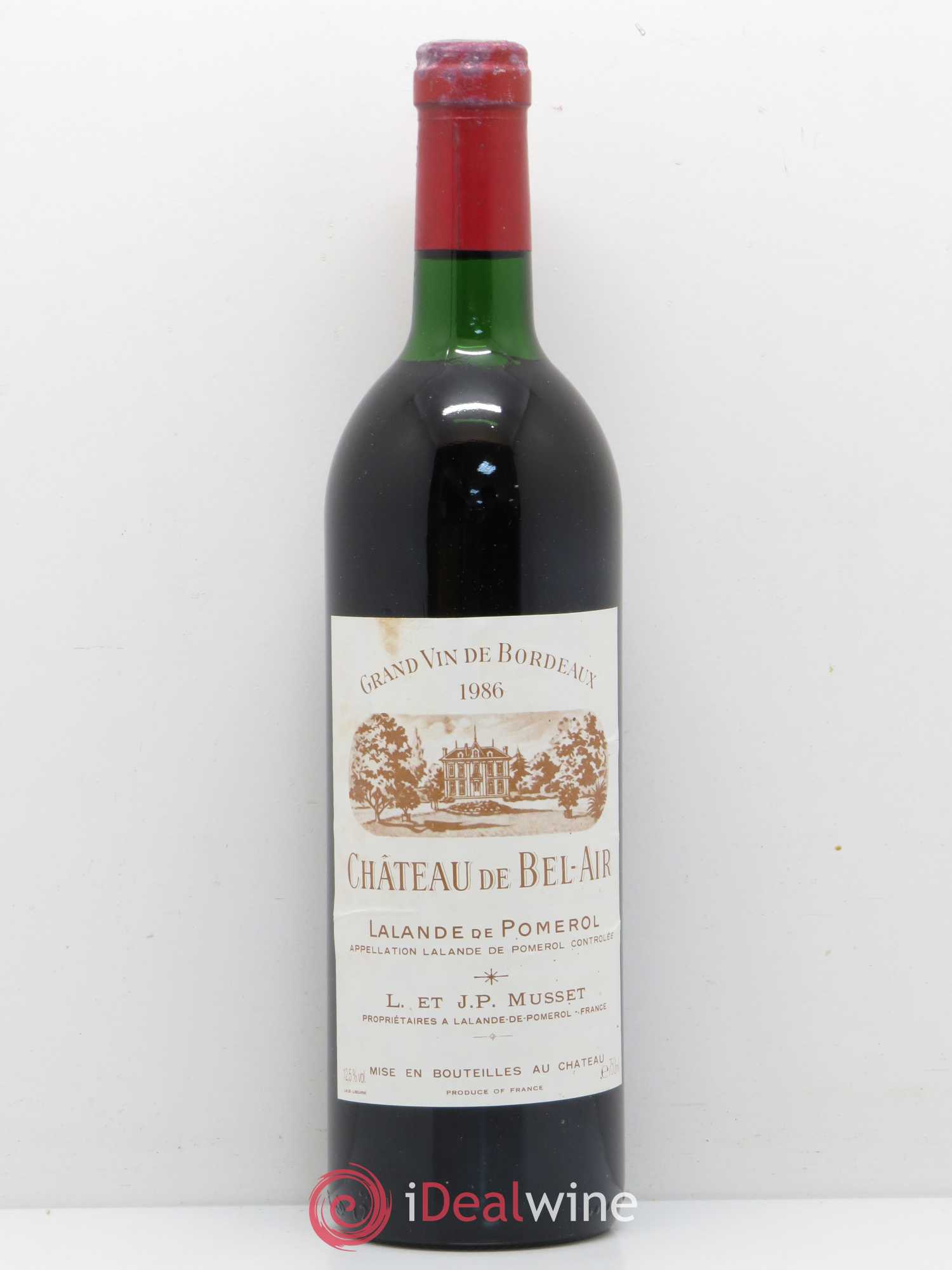 Château de Bel-Air (sans prix de réserve) 1986 - Lot de 1 bouteille - 0