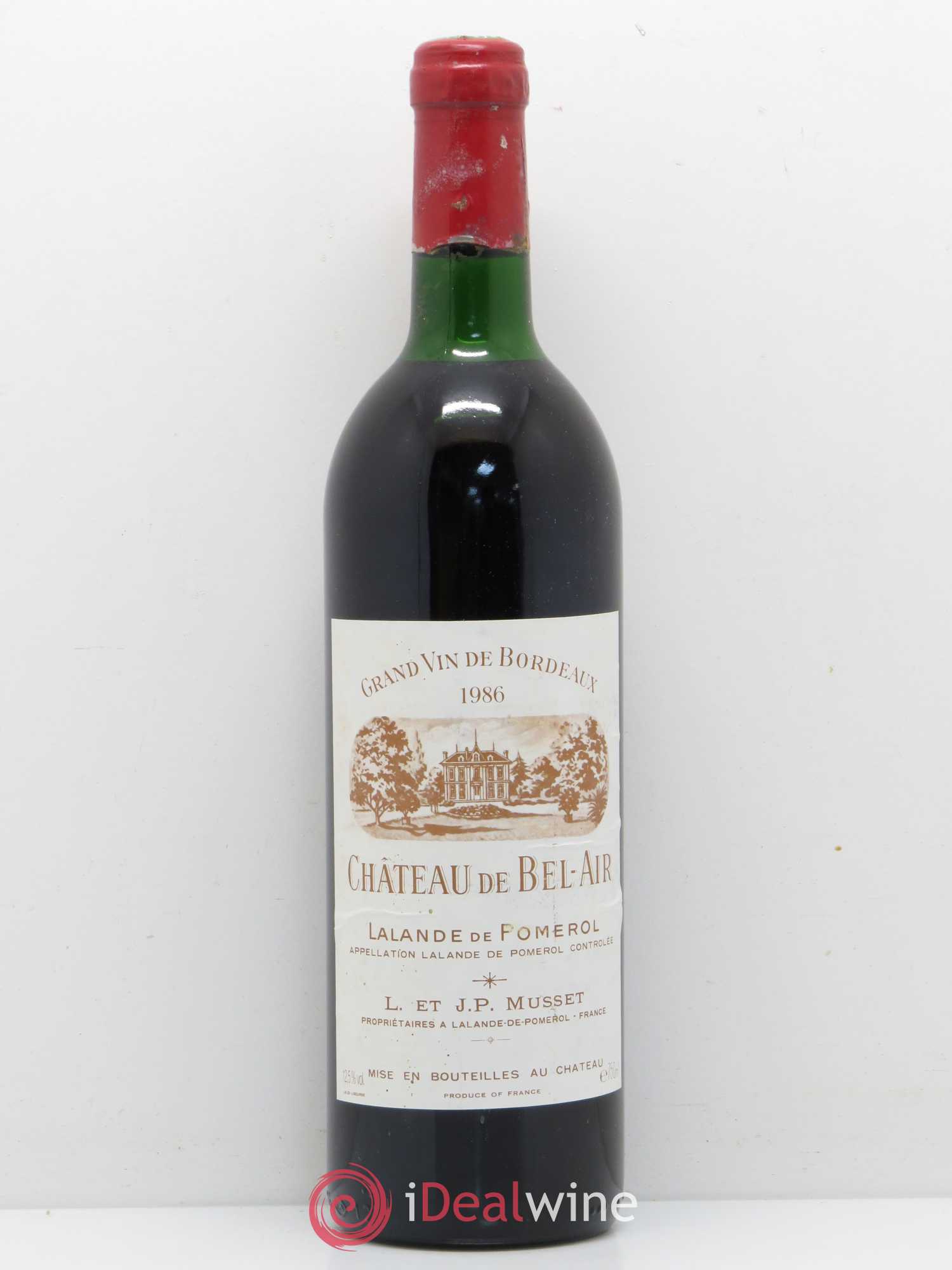 Château de Bel-Air 1986 - Lot de 1 bouteille - 0