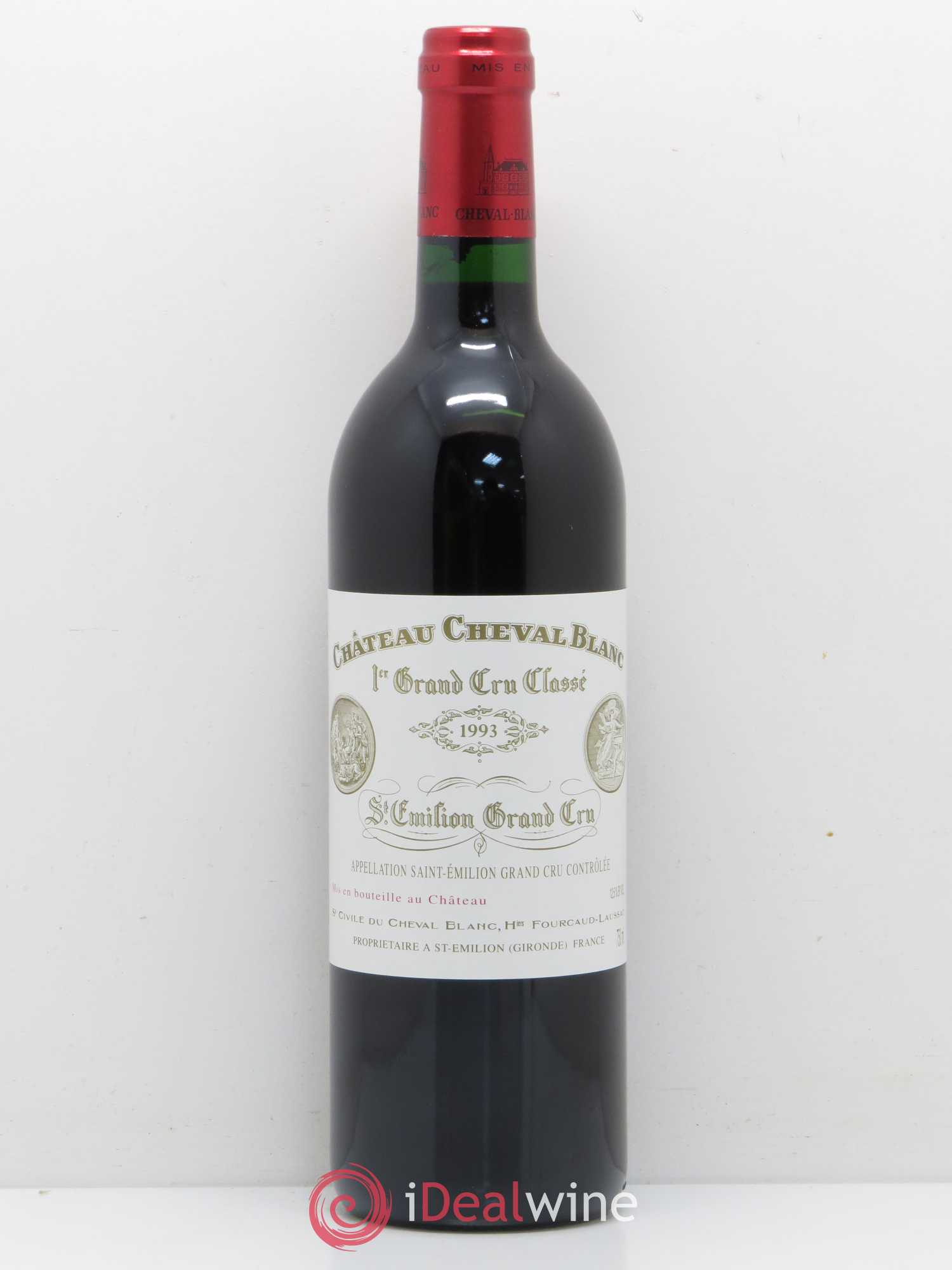 Château Cheval Blanc 1er Grand Cru Classé A 1993 - Lot de 1 bouteille - 0