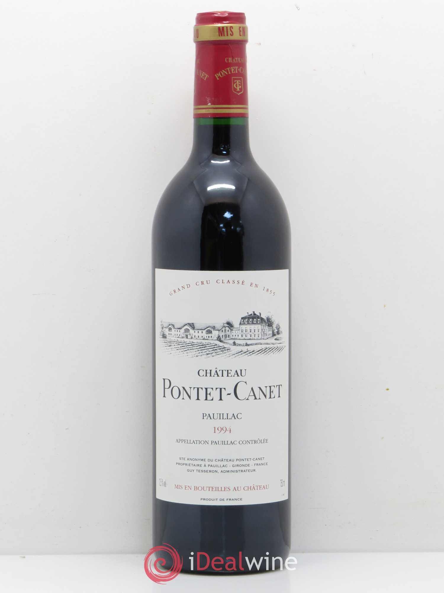 Château Pontet Canet 5ème Grand Cru Classé 1994 - Lot de 1 bouteille - 0