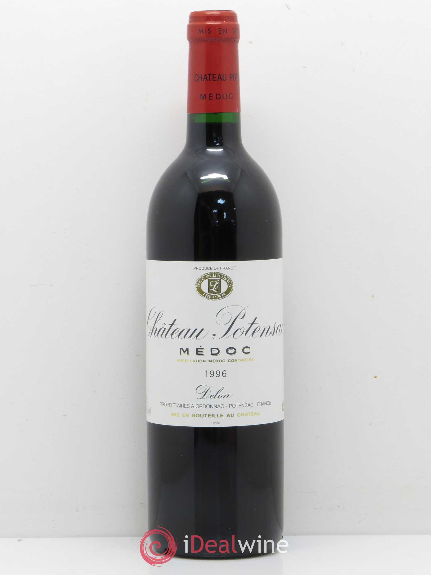 Château Potensac 1996 - Lot de 1 bouteille - 0