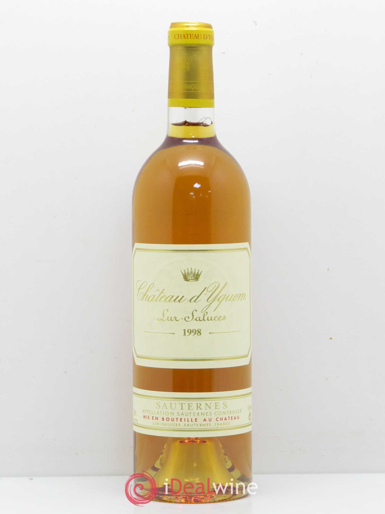 Château d' Yquem 1er Cru Classé Supérieur 1998 - Lotto di 1 bottiglia - 0