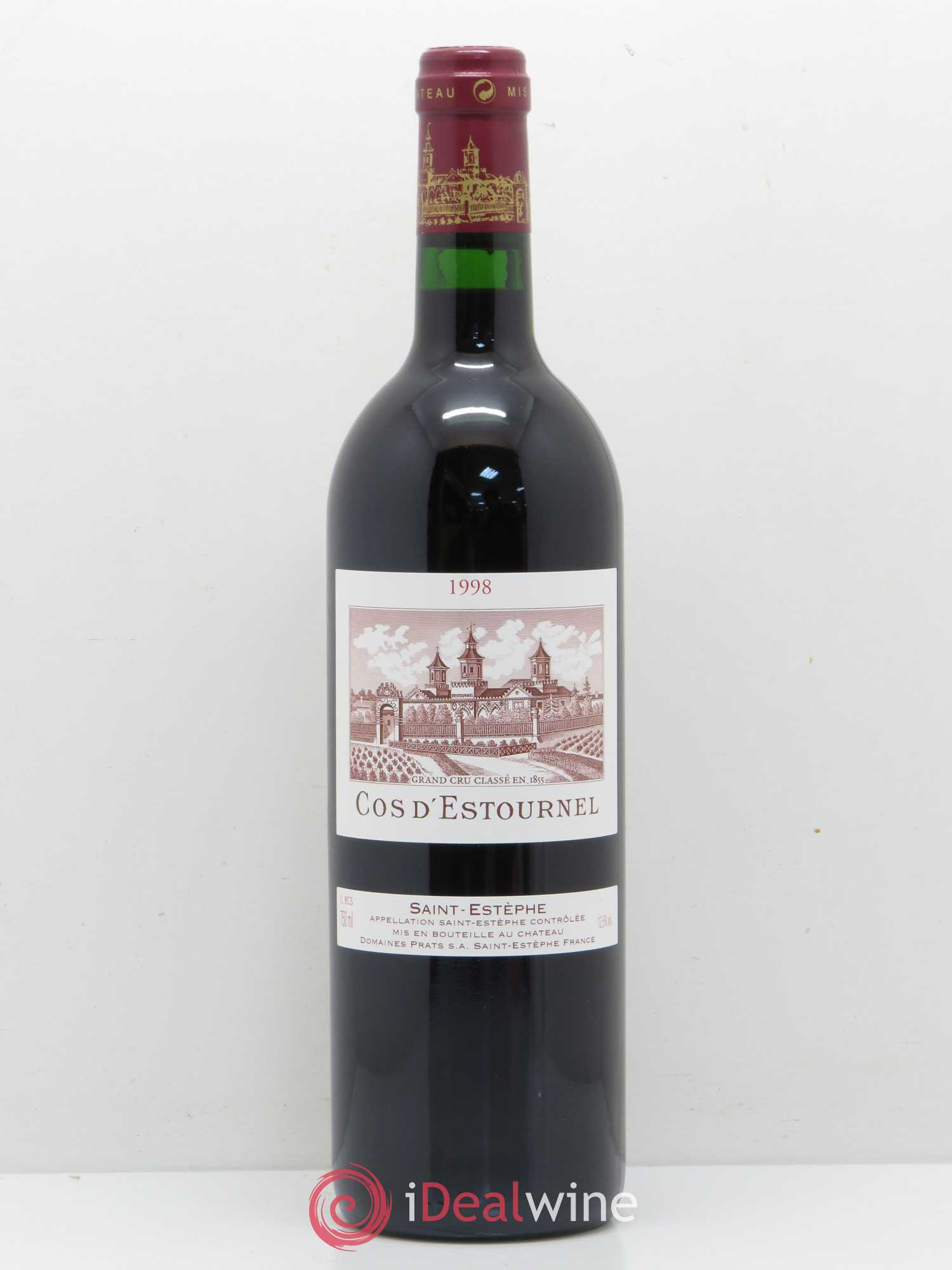 Cos d'Estournel 2ème Grand Cru Classé 1998 - Lot de 1 bouteille - 0