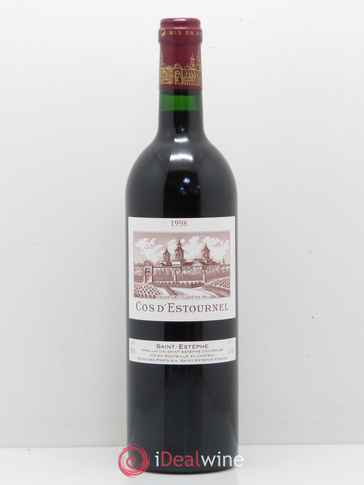 Cos d'Estournel 2ème Grand Cru Classé 1998 - Lot de 1 bouteille - 0