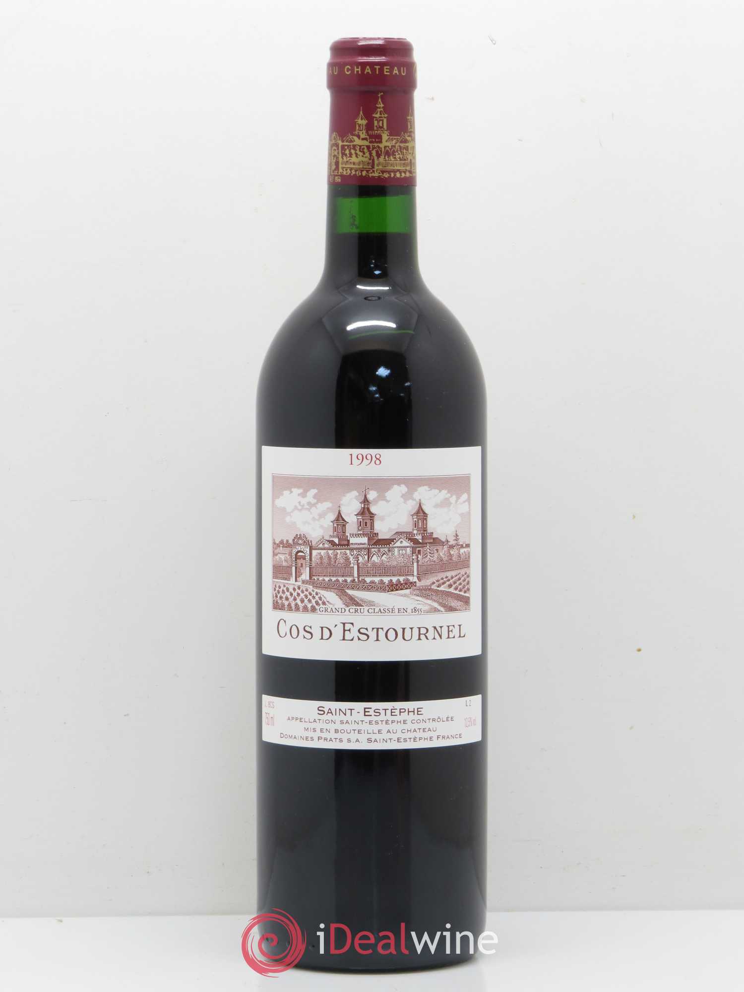 Cos d'Estournel 2ème Grand Cru Classé 1998 - Lot de 1 bouteille - 0