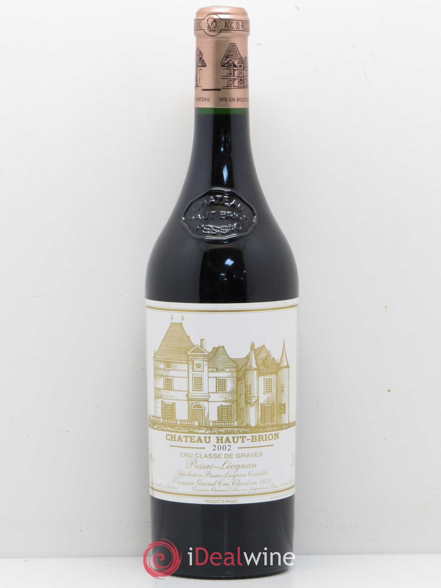 Château Haut Brion 1er Grand Cru Classé 2002 - Lot de 1 bouteille - 0