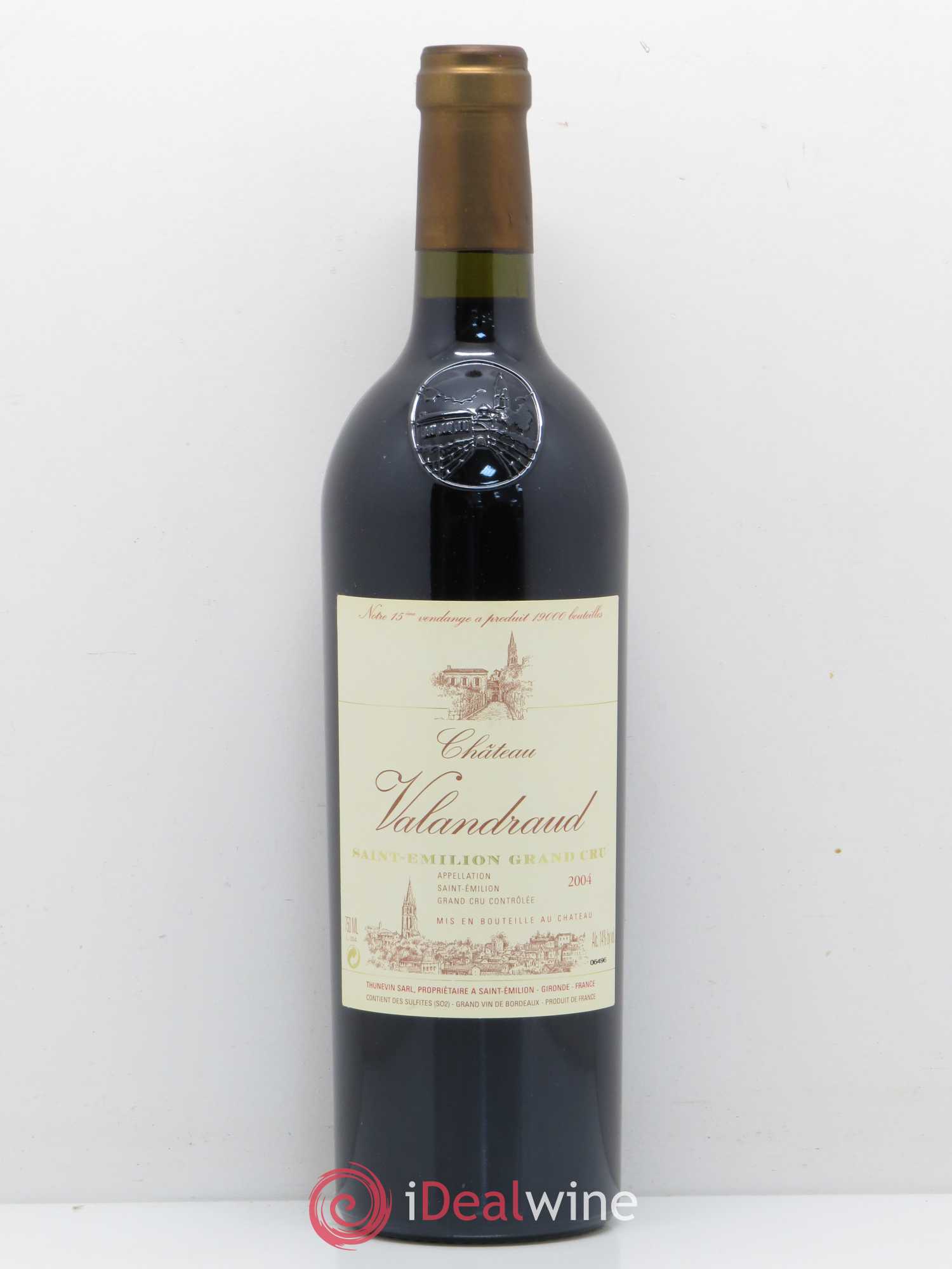Château de Valandraud 2004 - Lot de 1 bouteille - 0