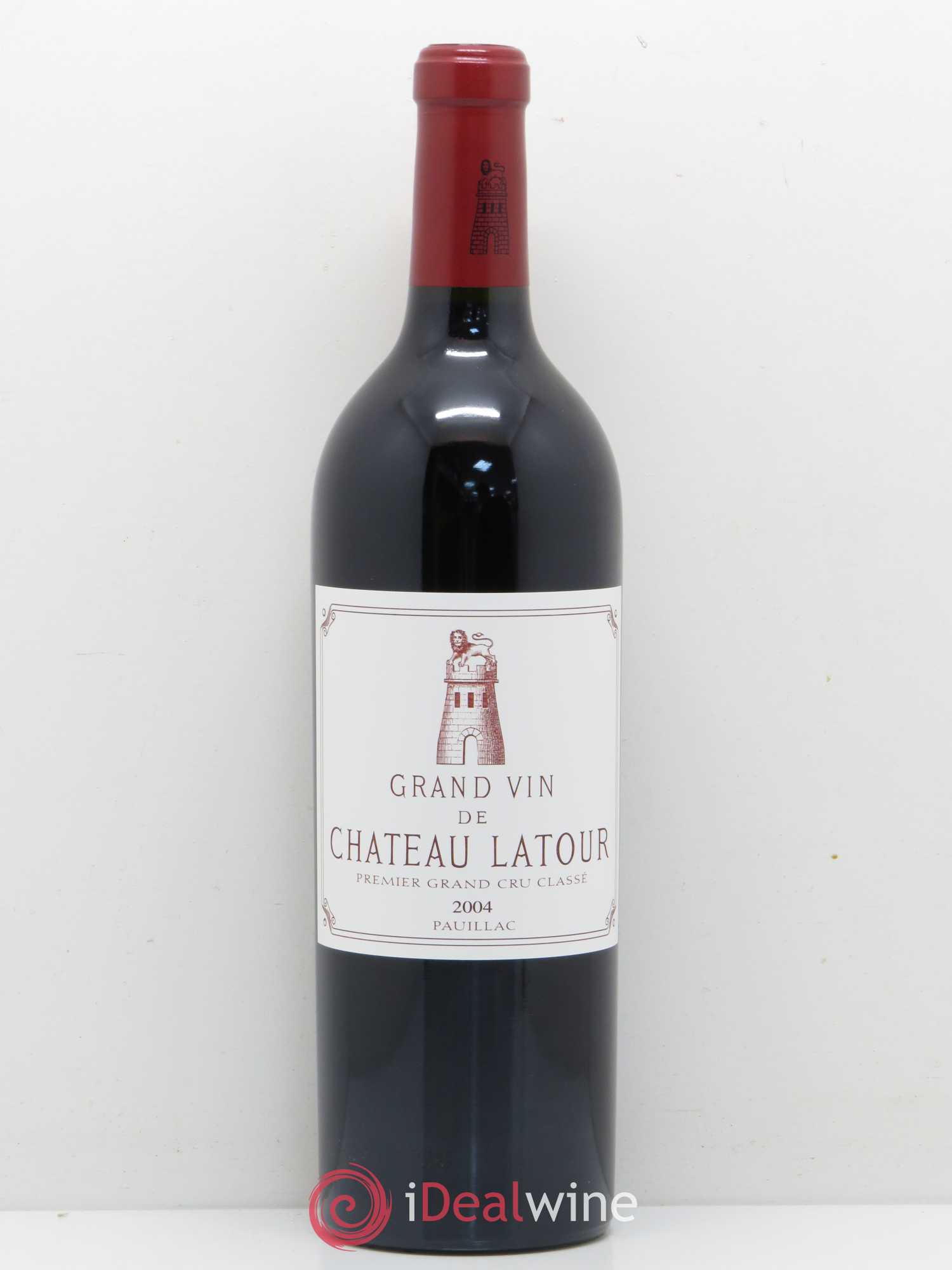 Château Latour 1er Grand Cru Classé 2004 - Lot de 1 bouteille - 0