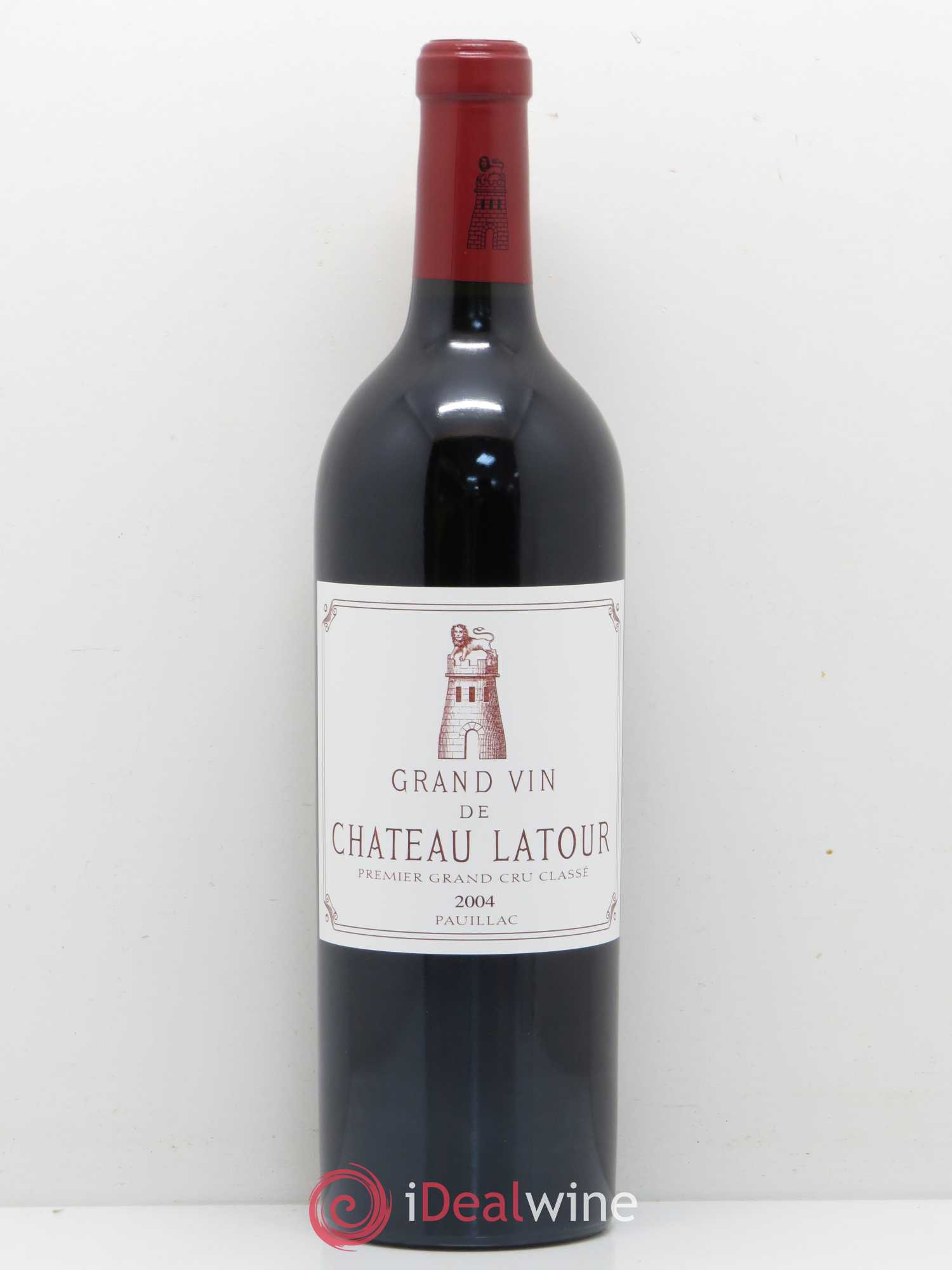 Château Latour 1er Grand Cru Classé 2004 - Lot de 1 bouteille - 0