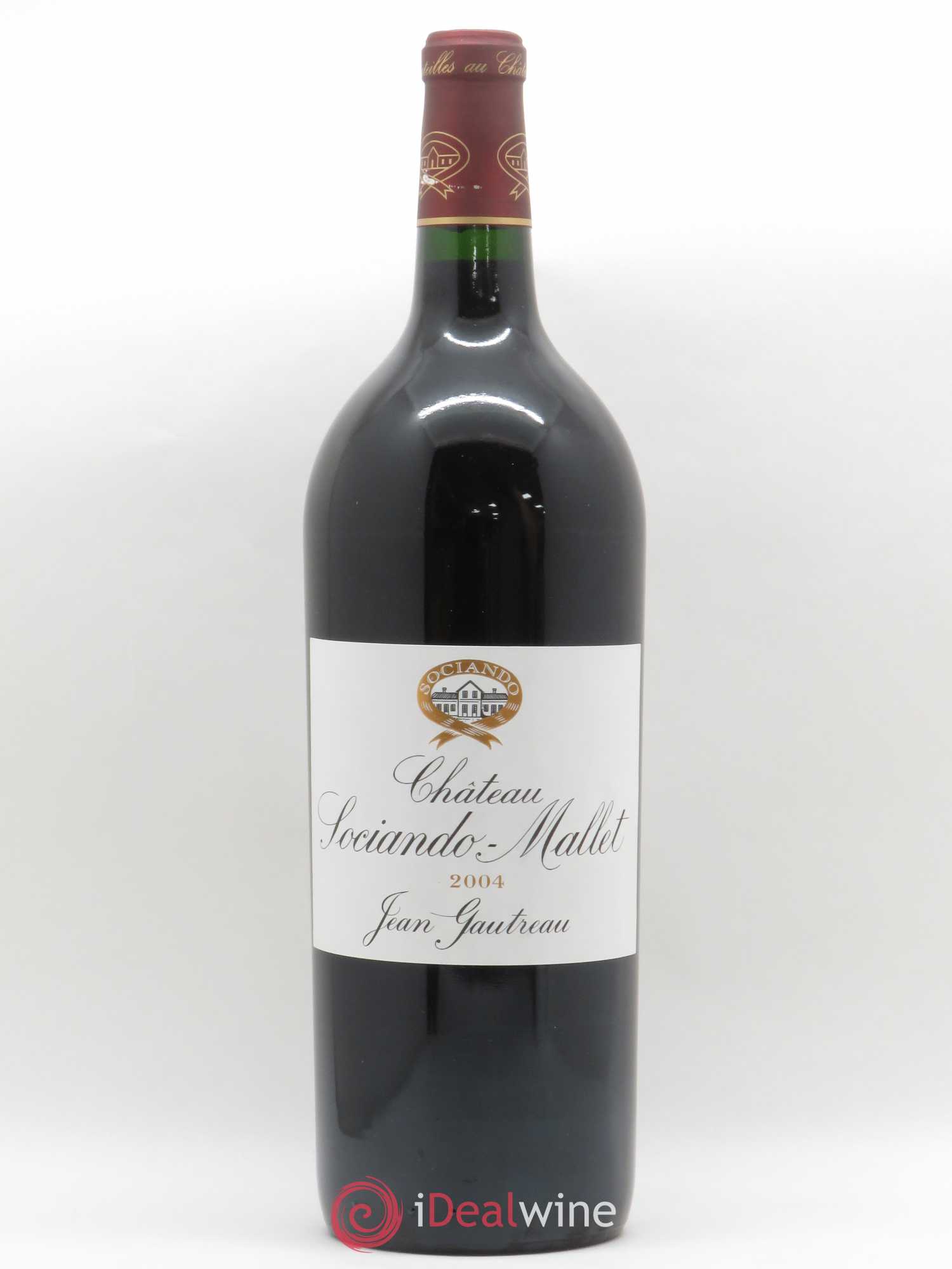Château Sociando Mallet 2004 - Lot de 1 magnum - 0