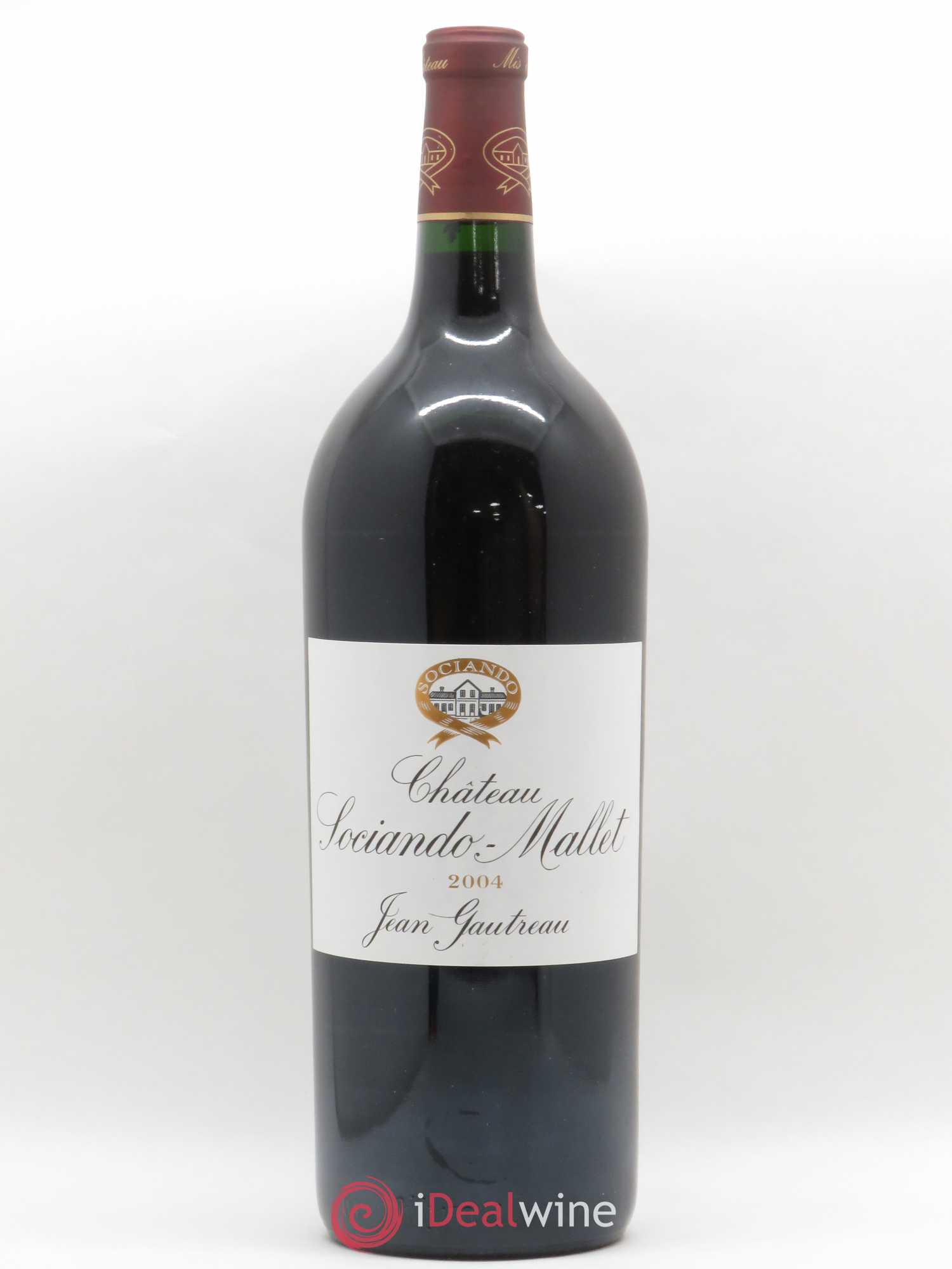 Château Sociando Mallet 2004 - Lot de 1 magnum - 0