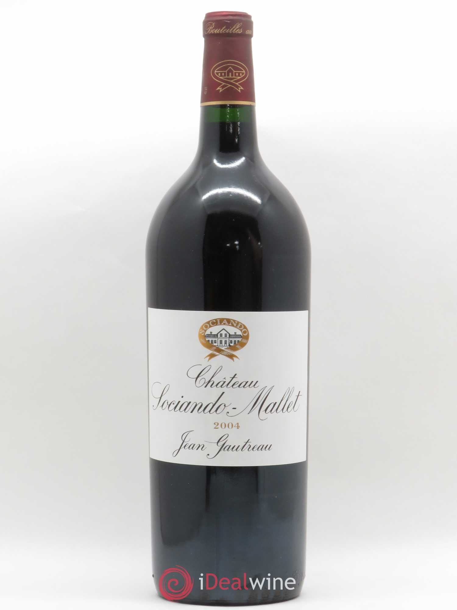 Château Sociando Mallet 2004 - Lot de 1 magnum - 0