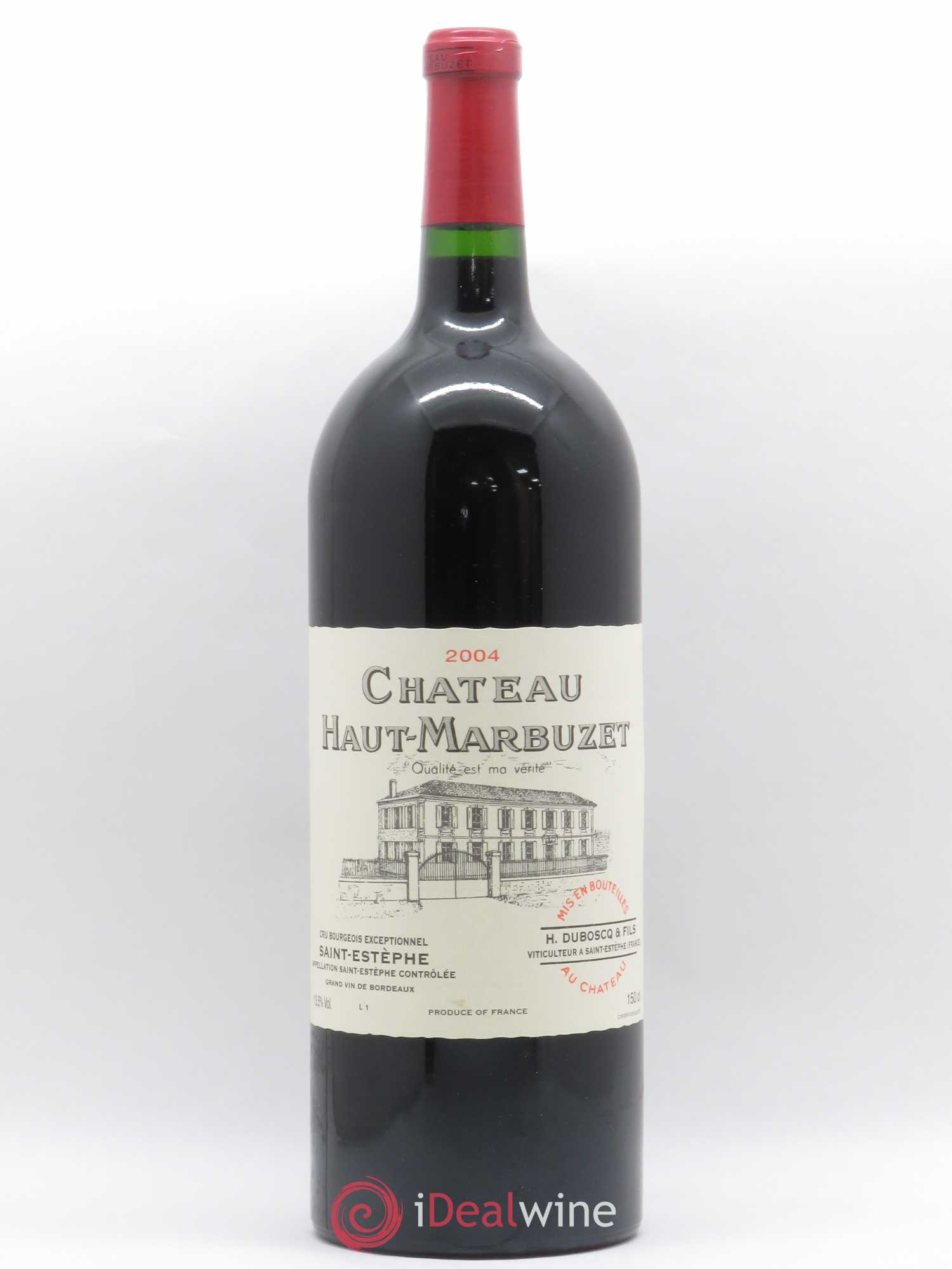 Château Haut Marbuzet 2004 - Lot de 1 magnum - 0