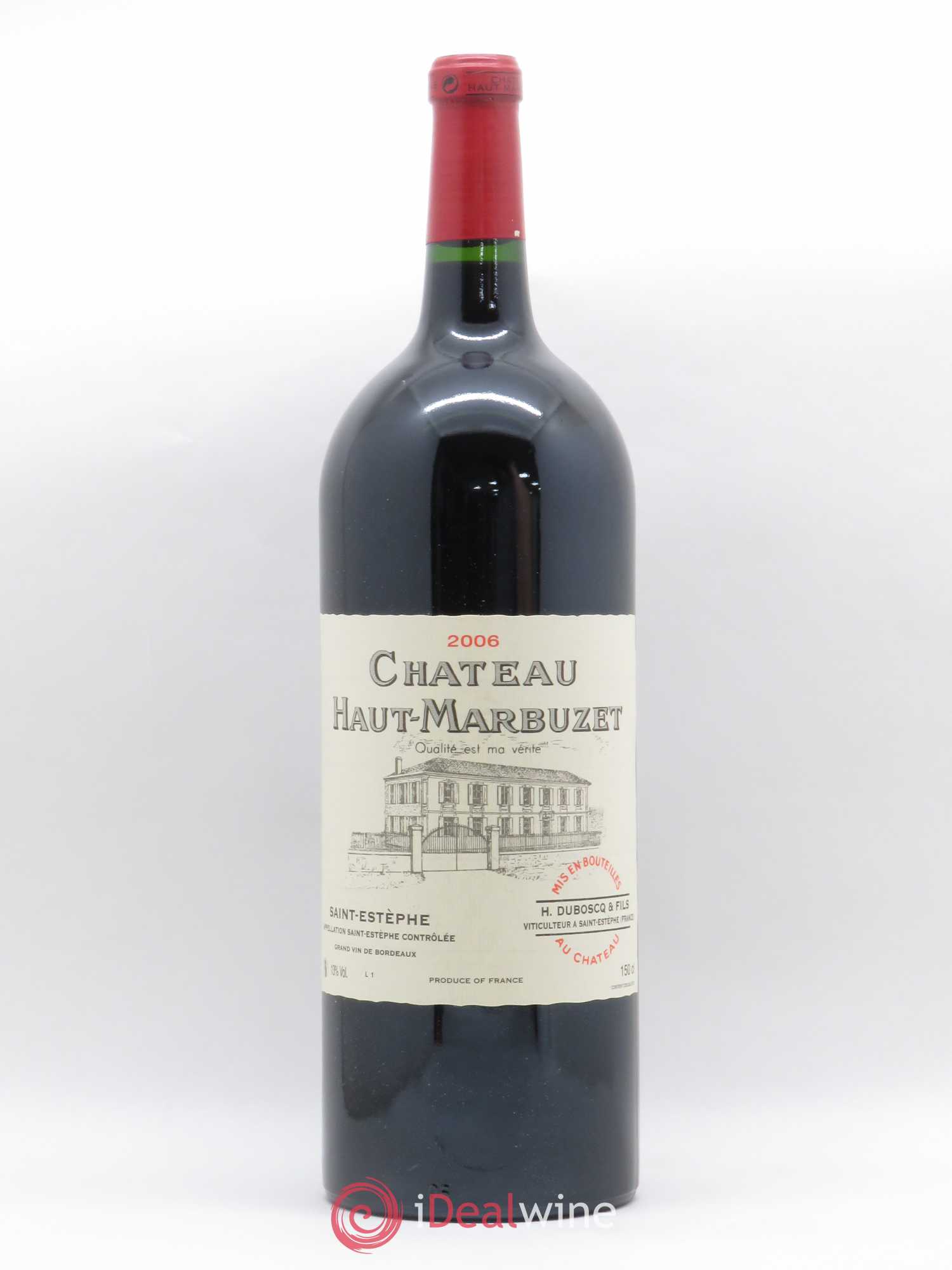 Château Haut Marbuzet 2006 - Lot de 1 magnum - 0
