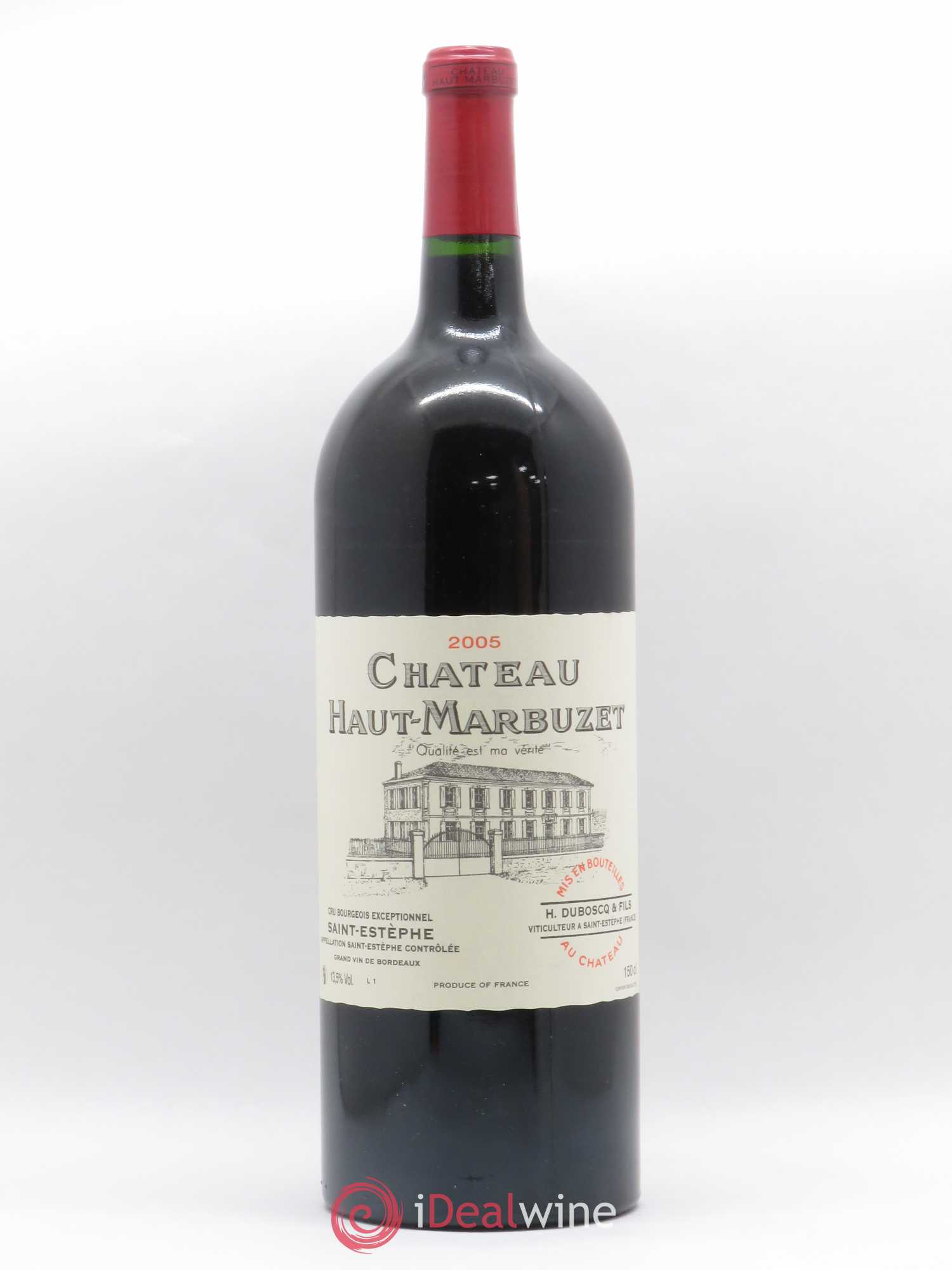 Château Haut Marbuzet 2005 - Lot de 1 magnum - 0
