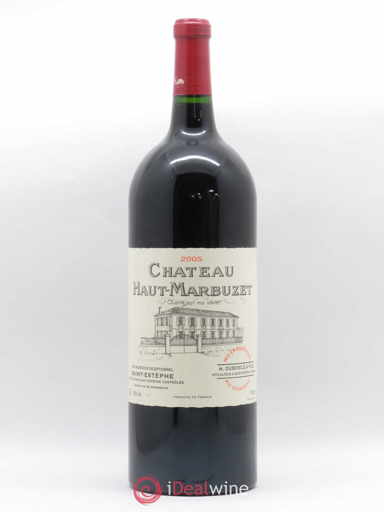 Château Haut Marbuzet 2005 - Lot de 1 magnum - 0