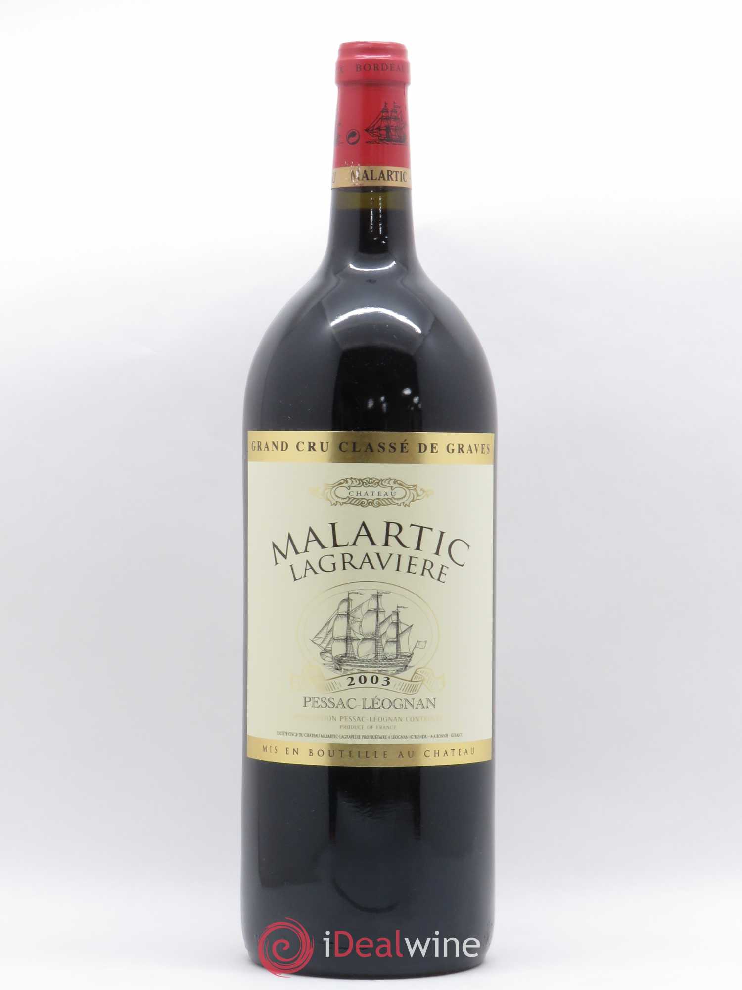 Château Malartic-Lagravière Cru Classé de Graves 2003 - Lot de 1 magnum - 0