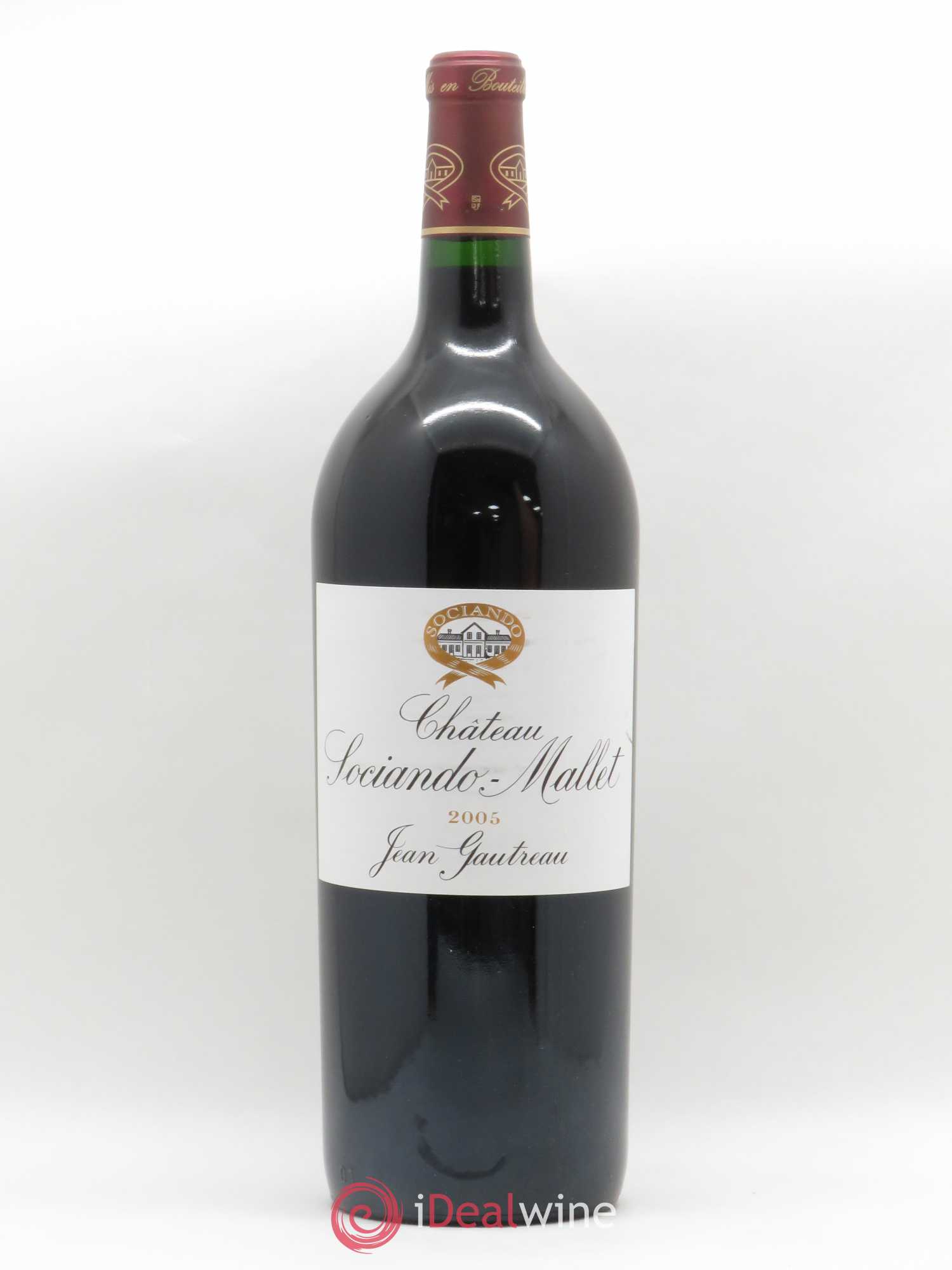 Château Sociando Mallet 2005 - Lot de 1 magnum - 0