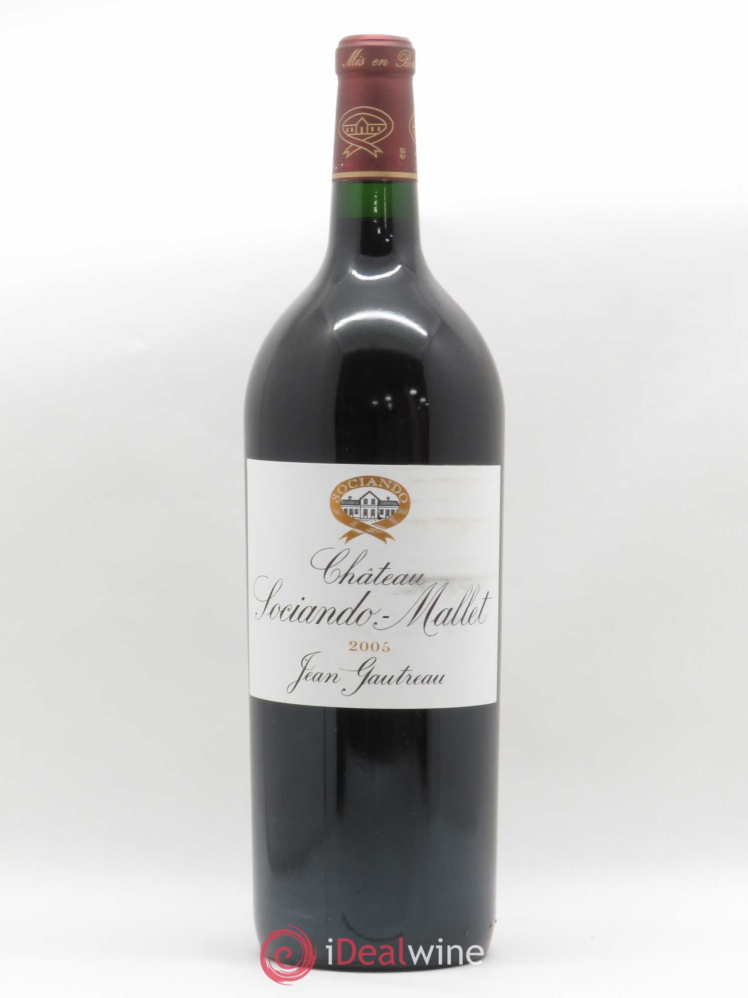 Château Sociando Mallet 2005 - Lot de 1 magnum - 0