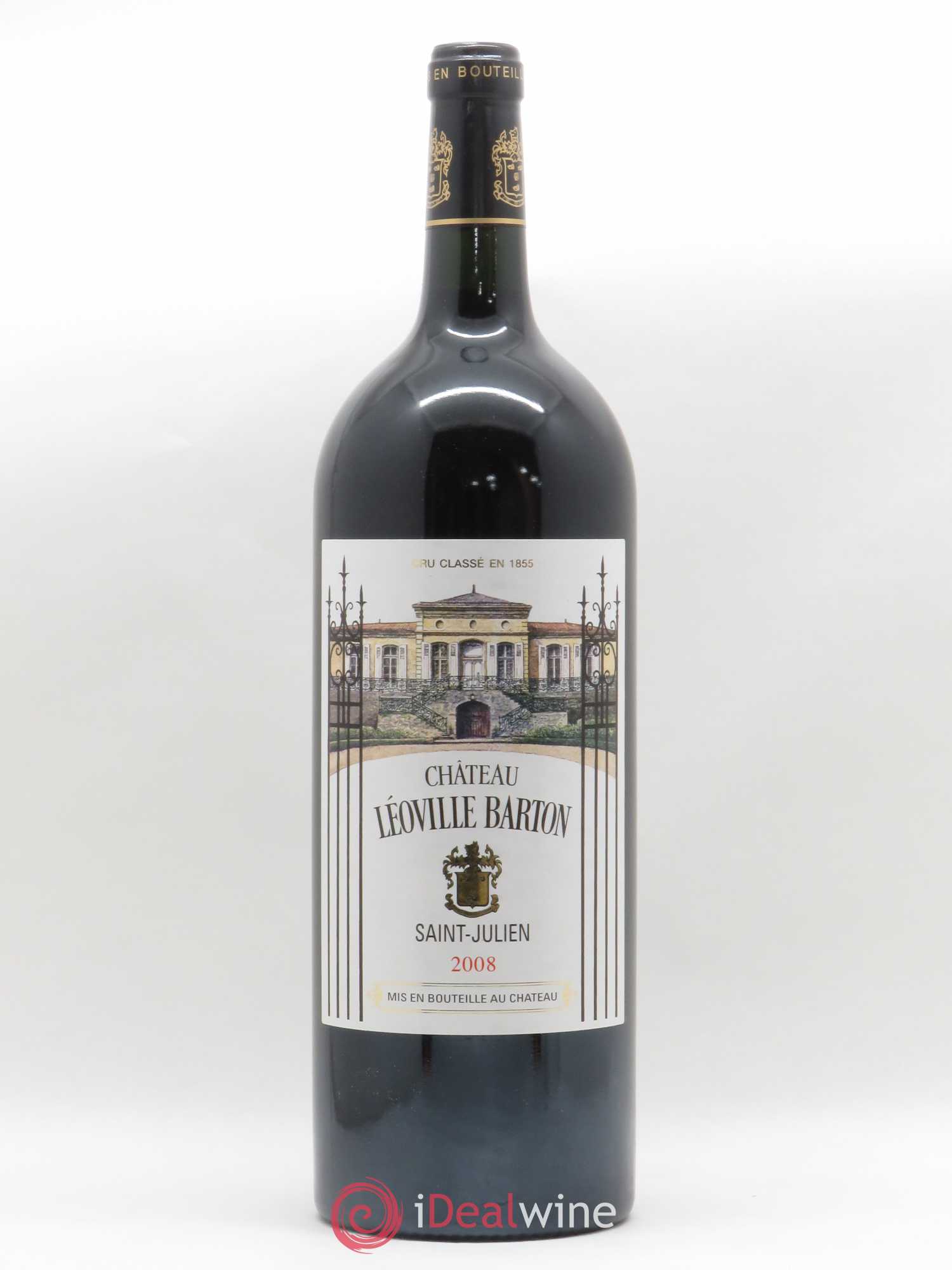 Château Léoville Barton 2ème Grand Cru Classé 2008 - Lot de 1 magnum - 0
