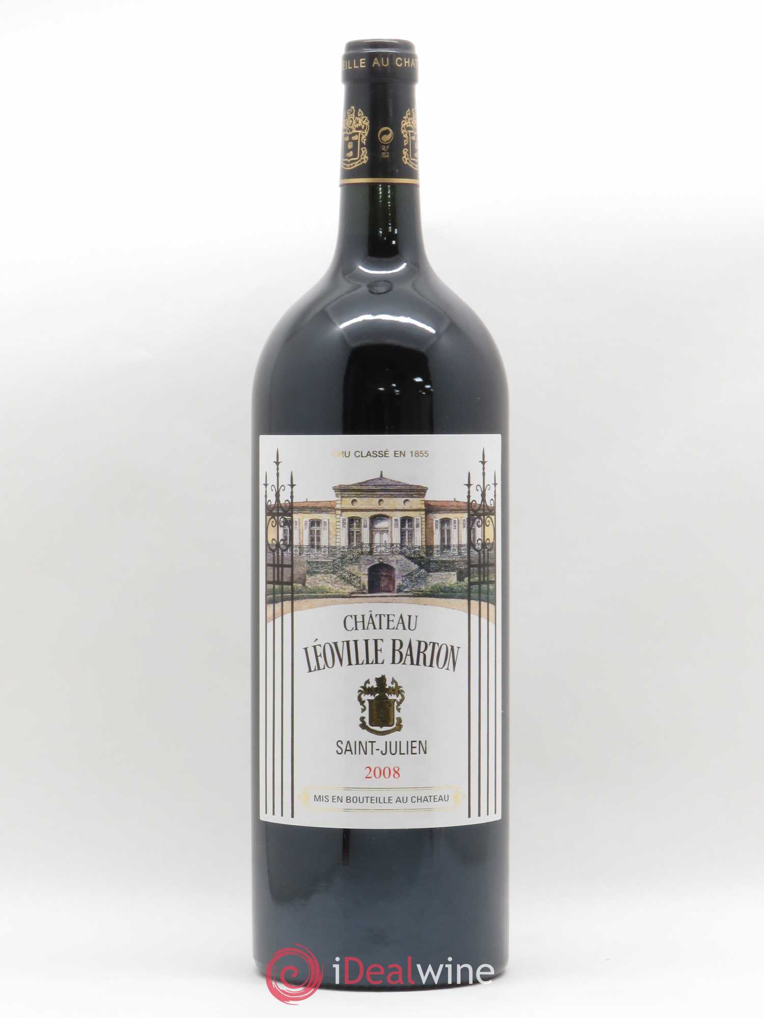 Château Léoville Barton 2ème Grand Cru Classé 2008 - Lot de 1 magnum - 0