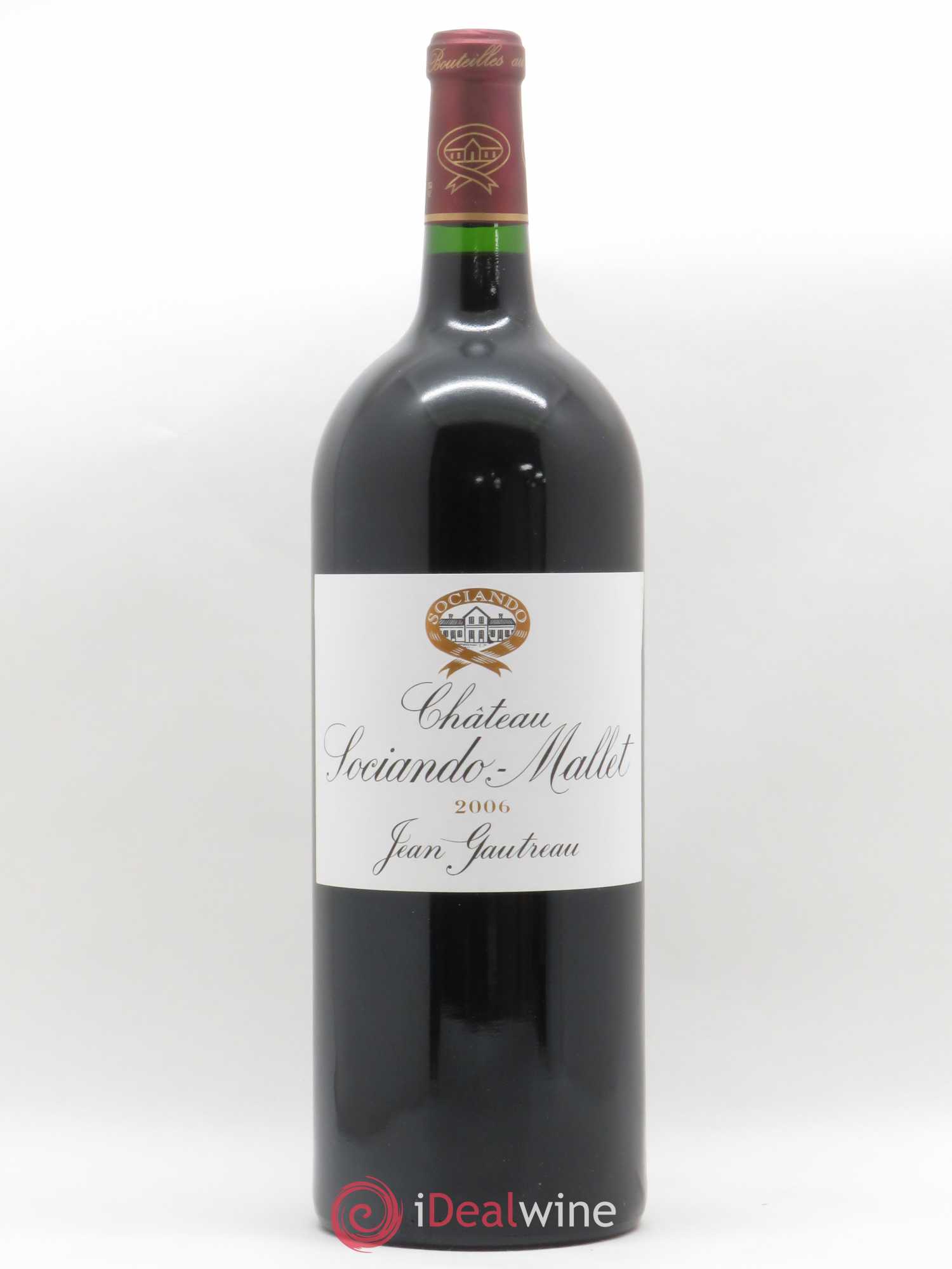 Château Sociando Mallet 2006 - Lot de 1 magnum - 0