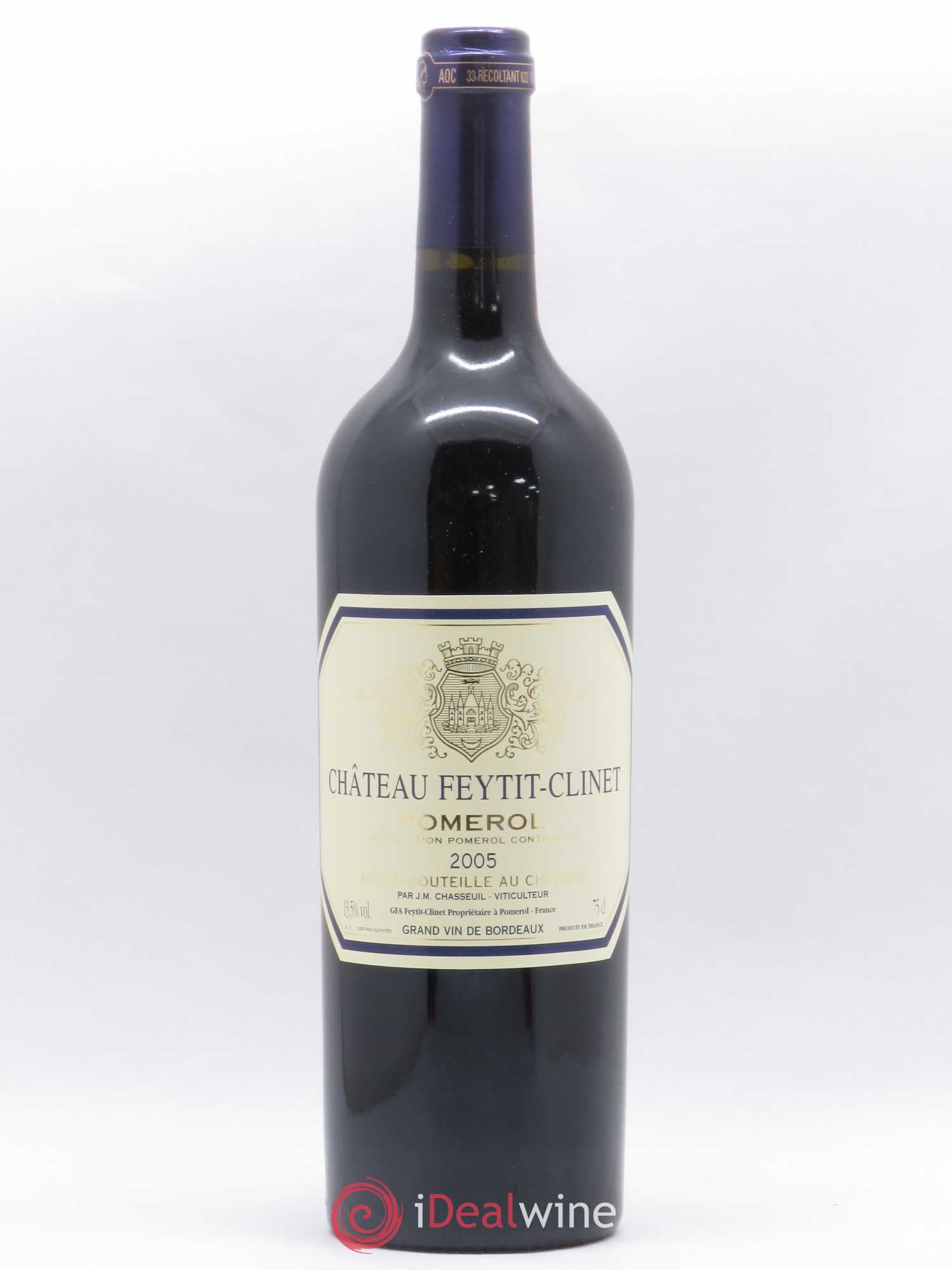 Château Feytit-Clinet 2005 - Lot de 1 bouteille - 0